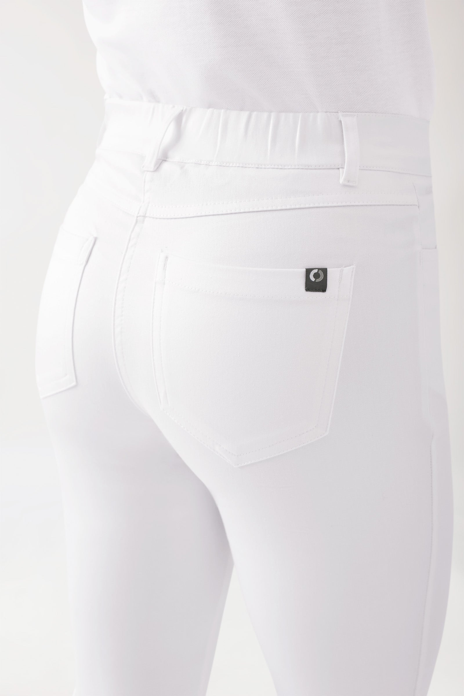 COMFY FLEX 5-Pocket Hose Damen - gerades Bein weiss