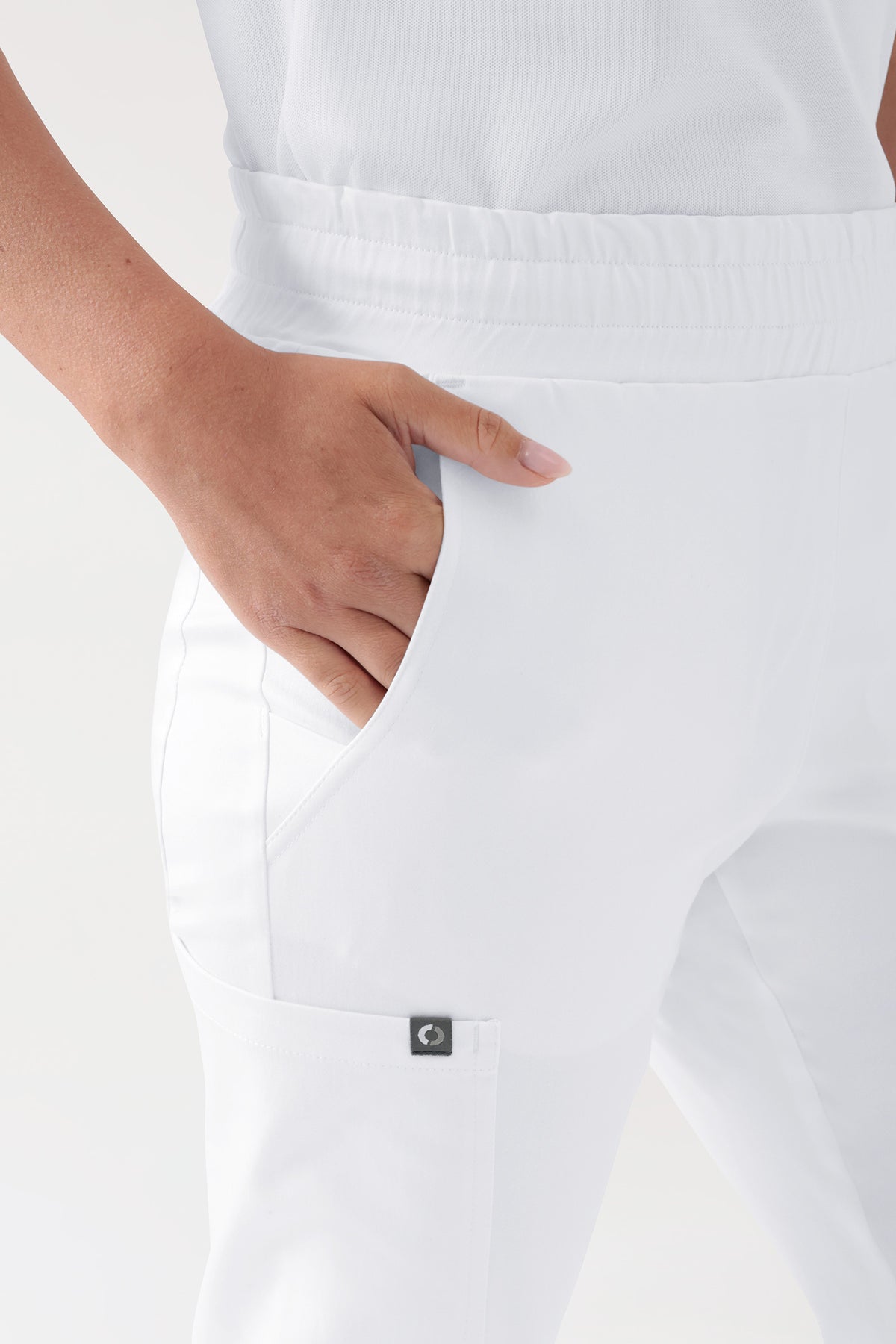 COMFY FLEX Stretch Hose Unisex - Bermuda weiss