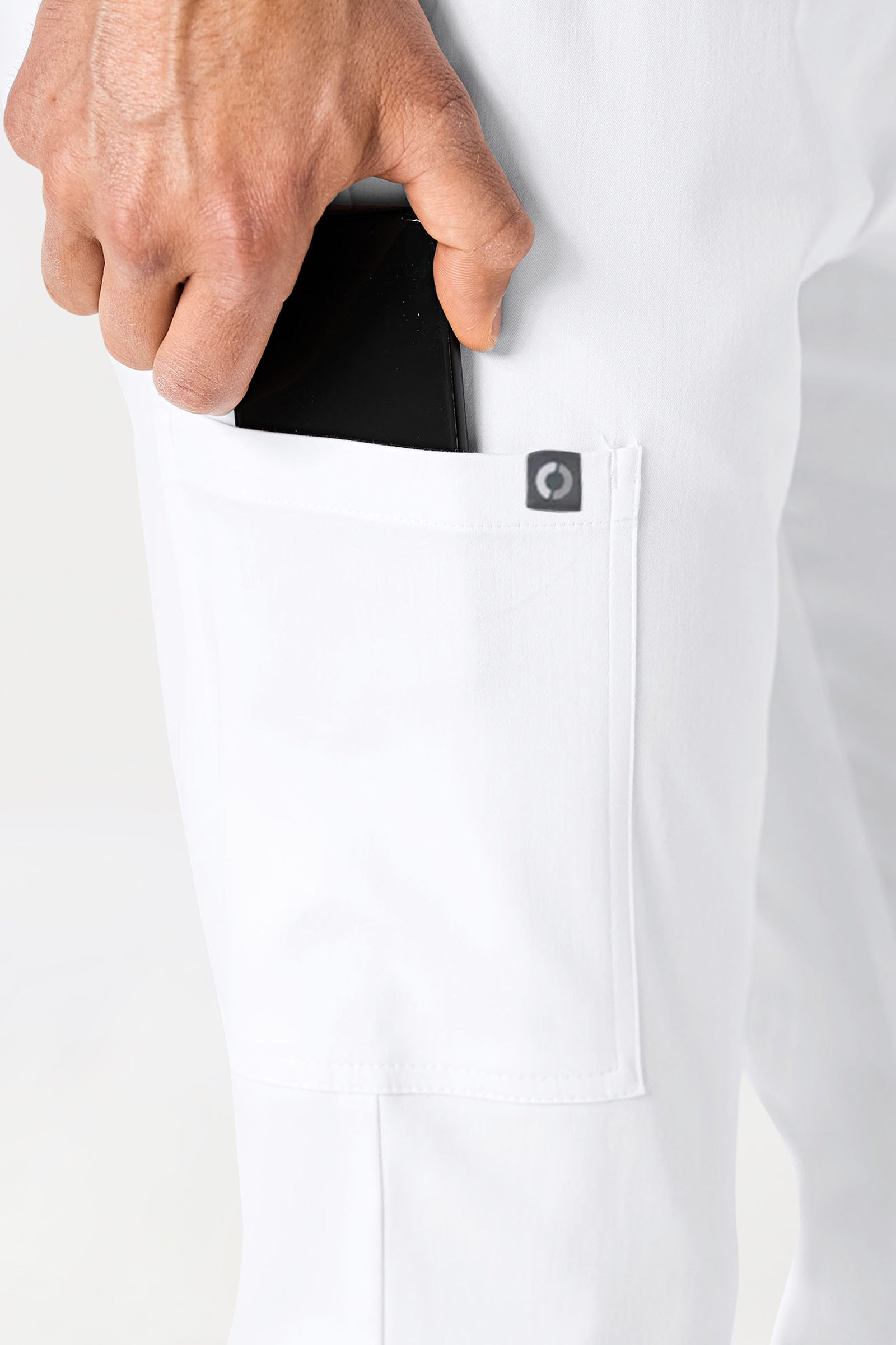 COMFY FLEX Stretch Hose Unisex - 7/8 Länge weiss