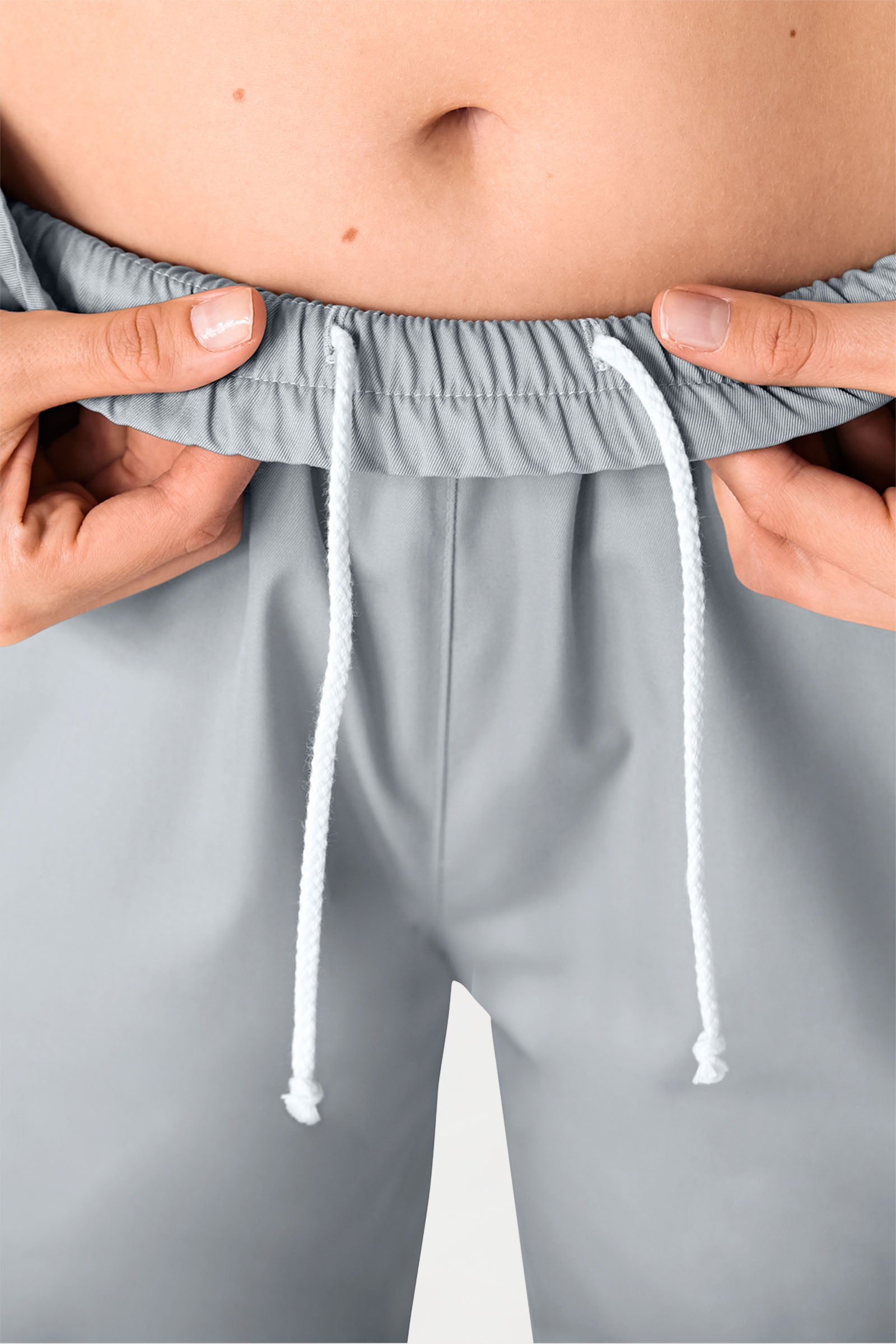 CORE Hose Unisex - hoher Bund grau