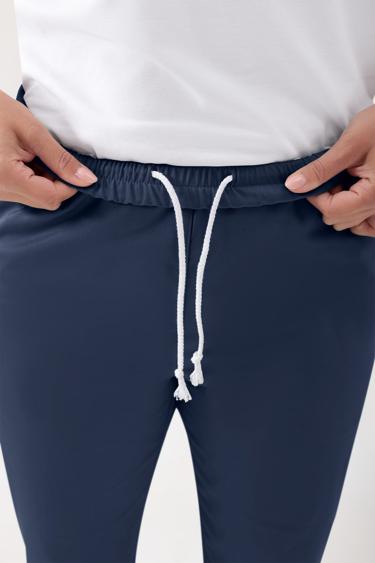 GREEN Stretch Hose Unisex - Rundumgummibund navy