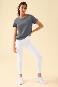 KAERE Leggings Damen - super elastisch weiss