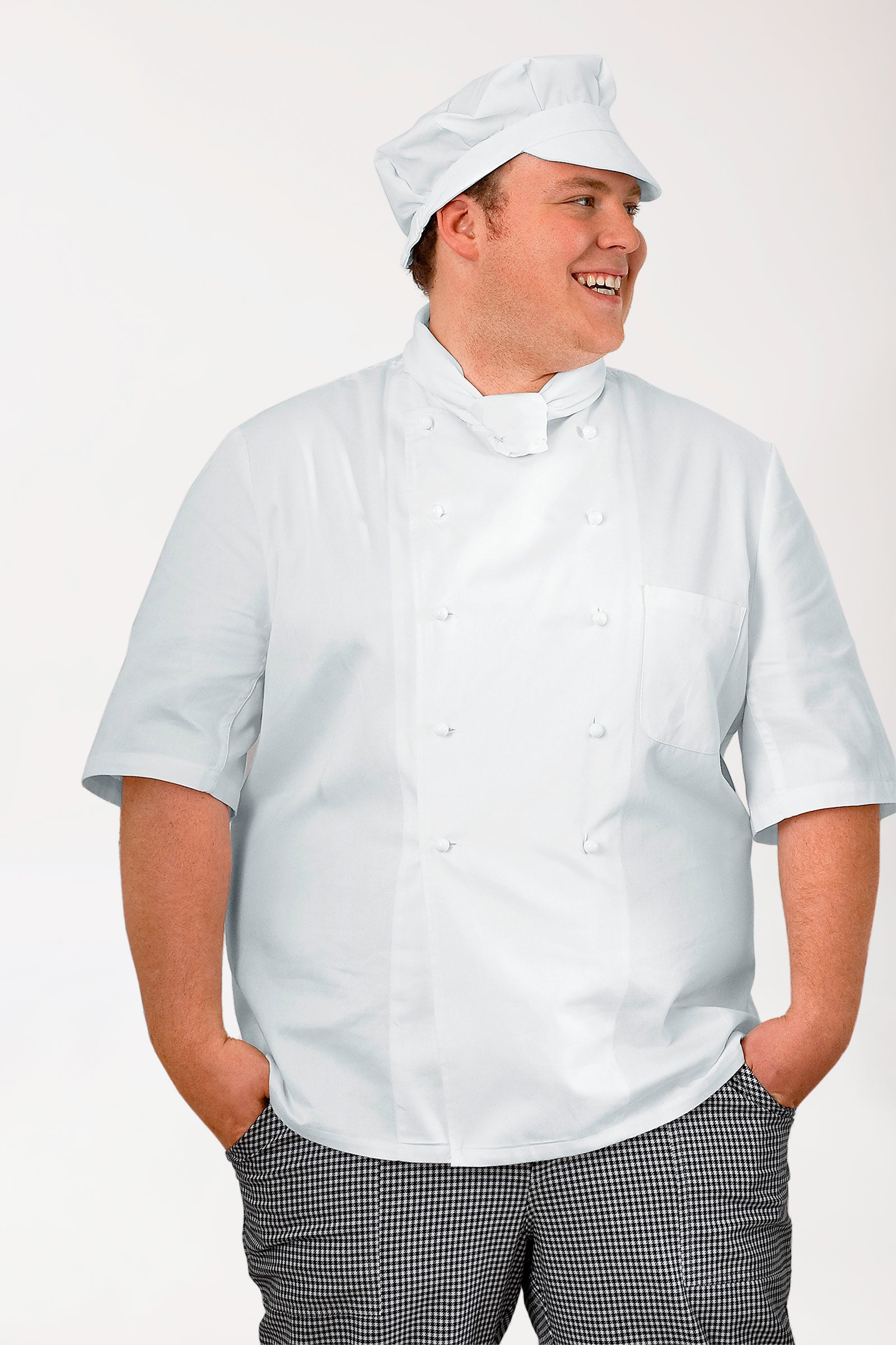 Gastro Halstuch Unisex weiss