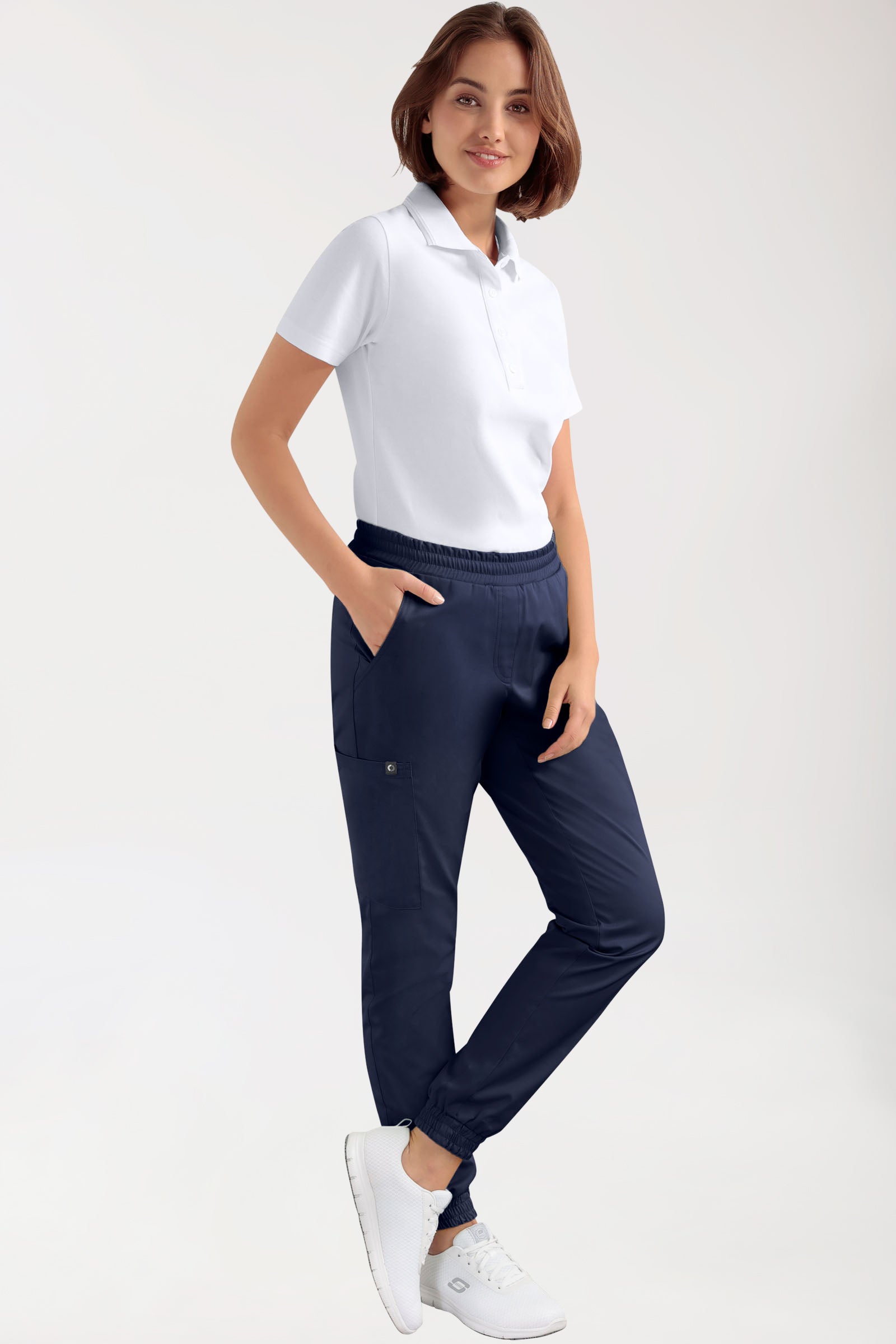 CORE Cargohose Damen - Jogpants Style navy