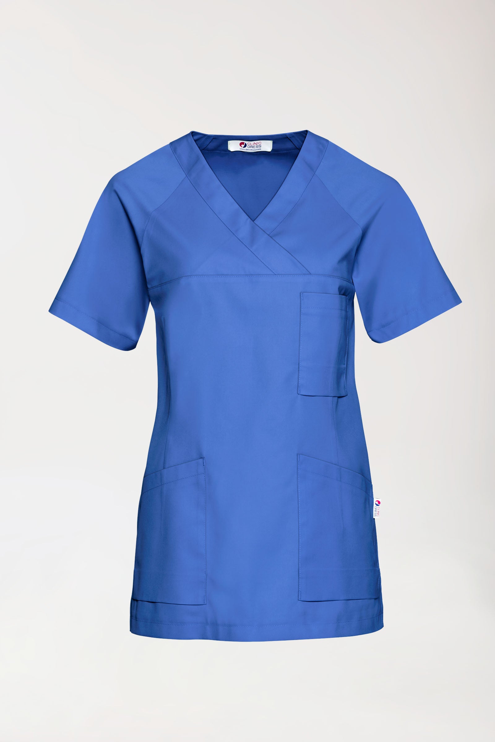 CORE Schlupfkasack Damen - V-Ausschnitt königsblau