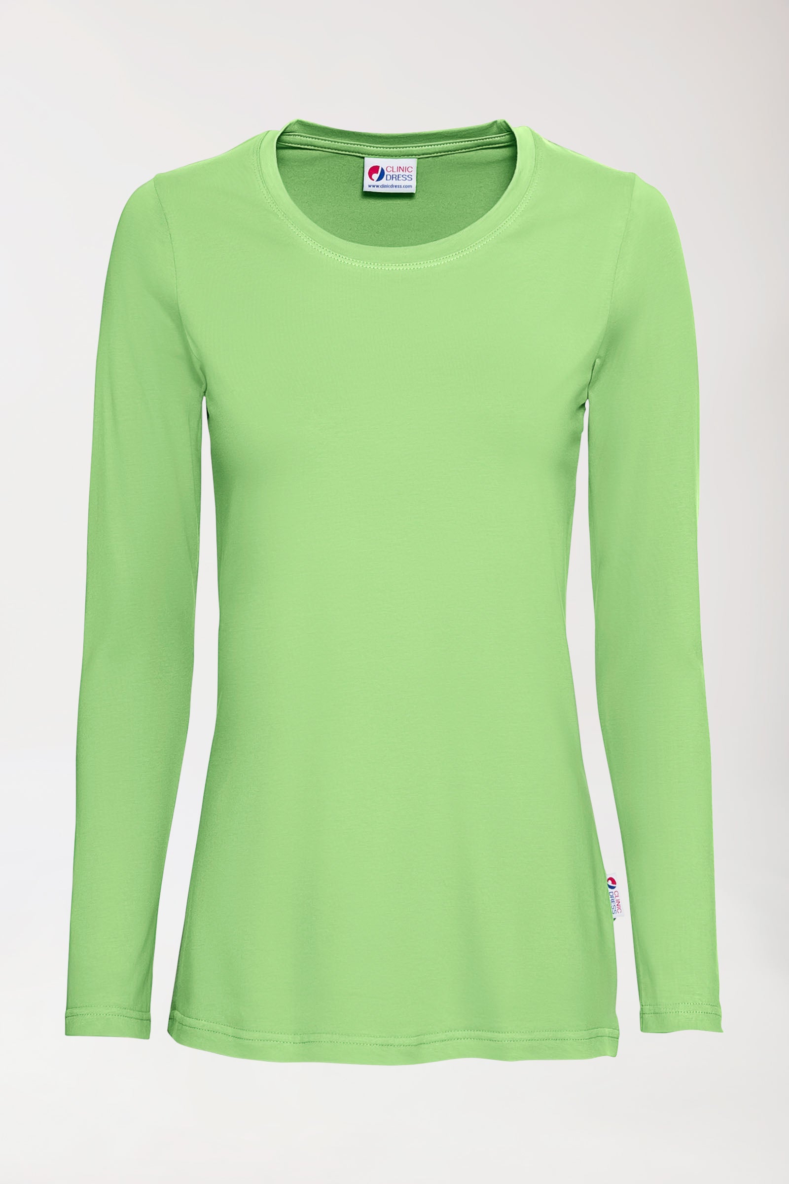 CORE Shirt Damen - 1/1 Arm apfelgrün