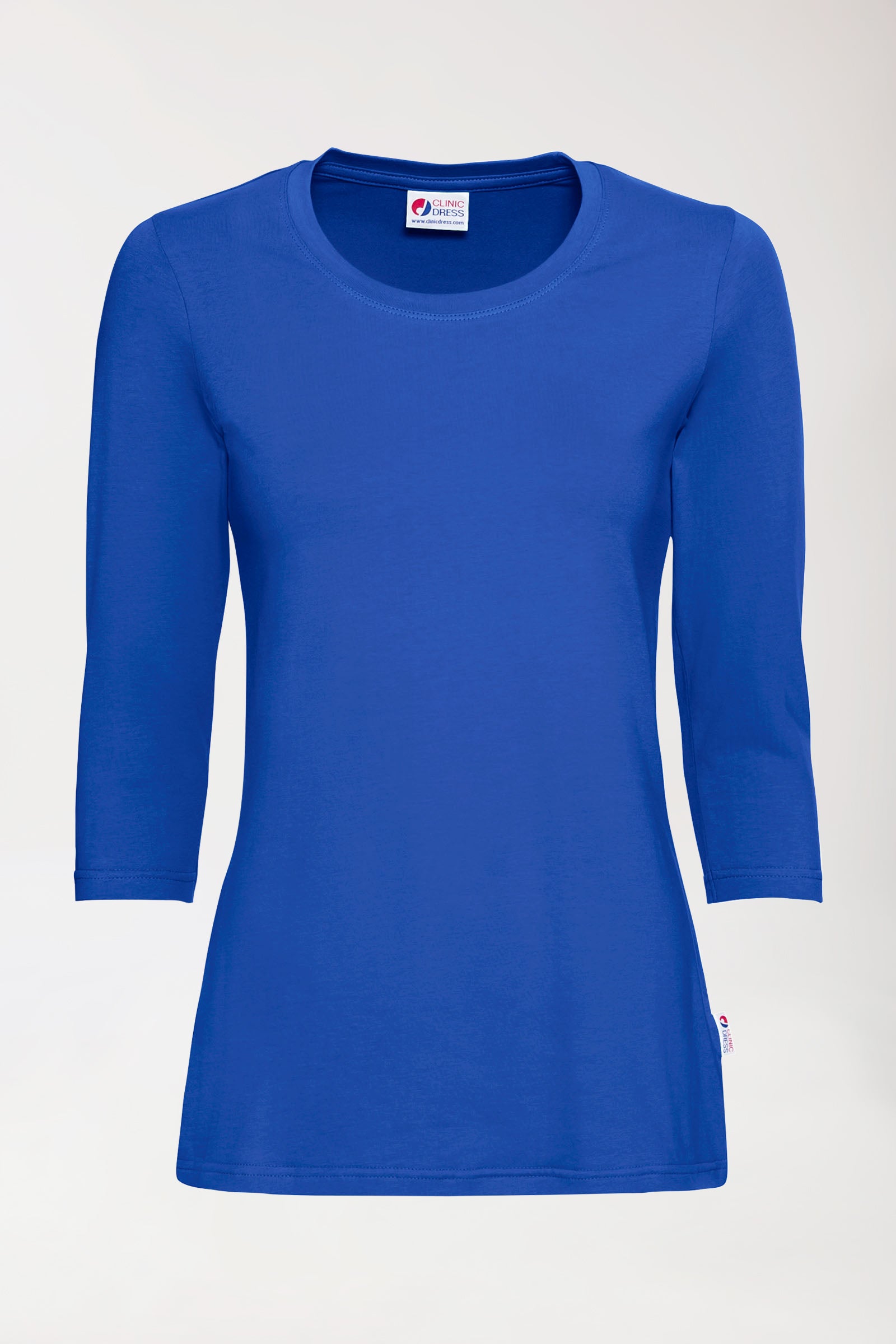 CORE Shirt Damen - 3/4 Arm königsblau, Vue de face 