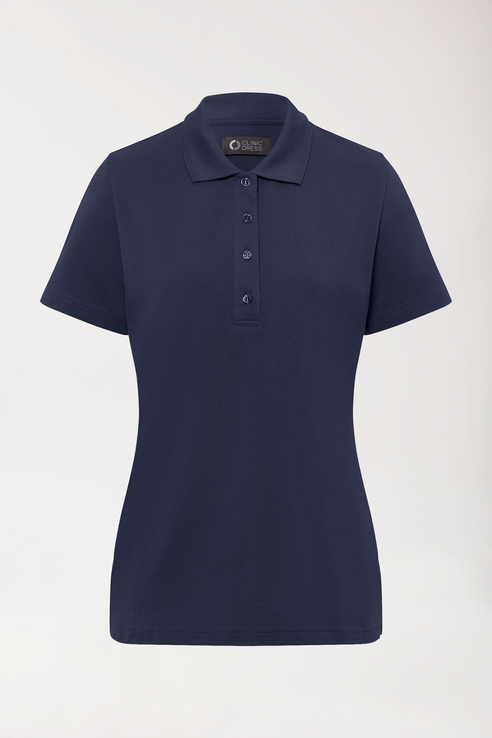 COMFY FLEX Stretch Shirt Damen - Polokragen navy