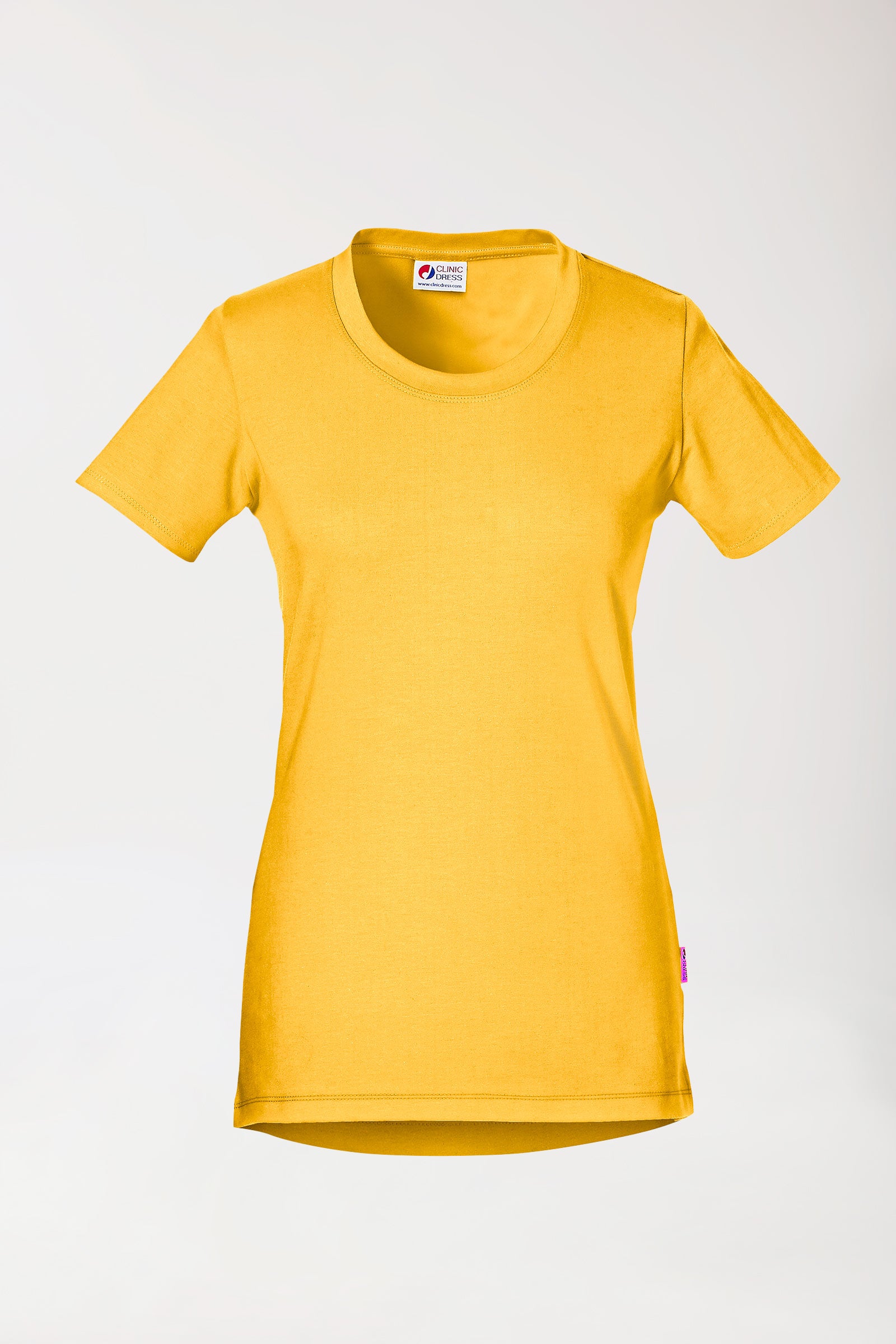 CORE Shirt Damen - Rundhals sonnengelb