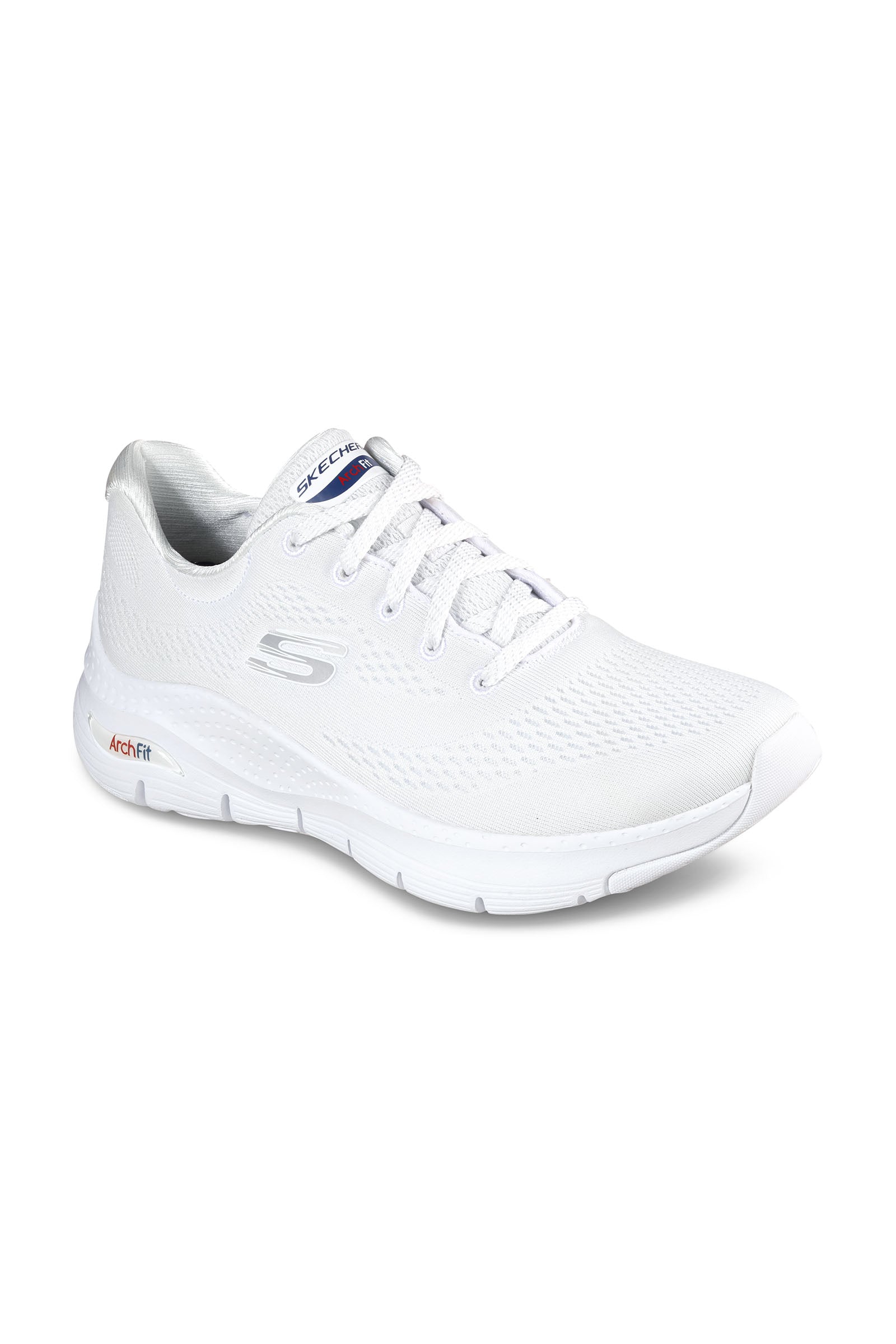 Damen Sneaker-SKECHERS-Memory Foam-weiss