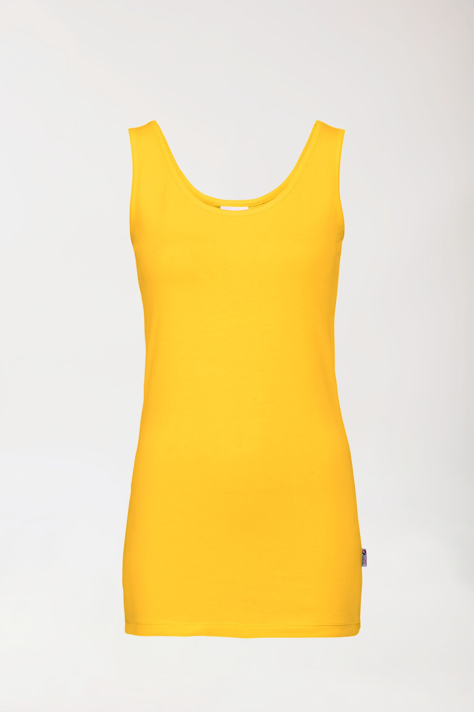 CORE Top Damen - Rundhals sonnengelb, Vue de face 