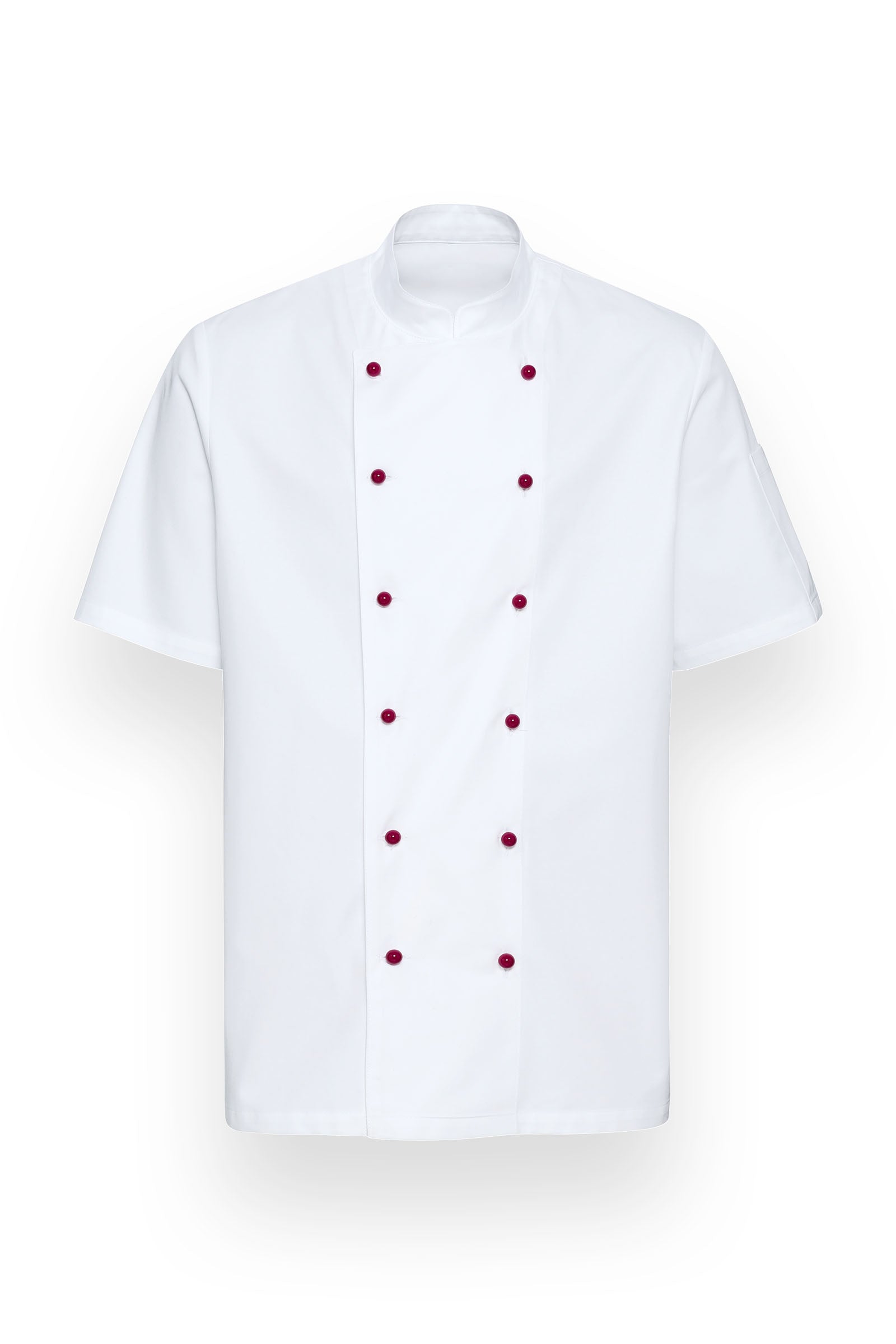 Gastro Kochjacke Herren - 1/2 Arm weiss