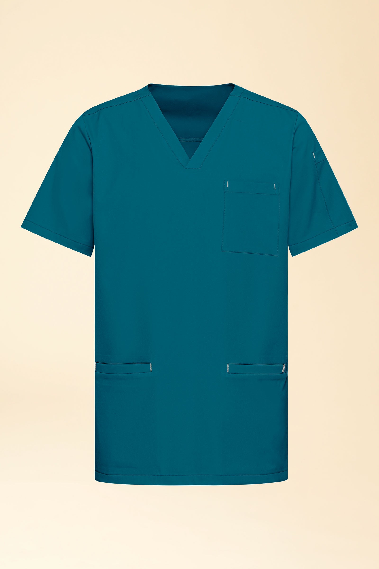 KAERE Schlupfkasack Herren - V-Ausschnitt petrol