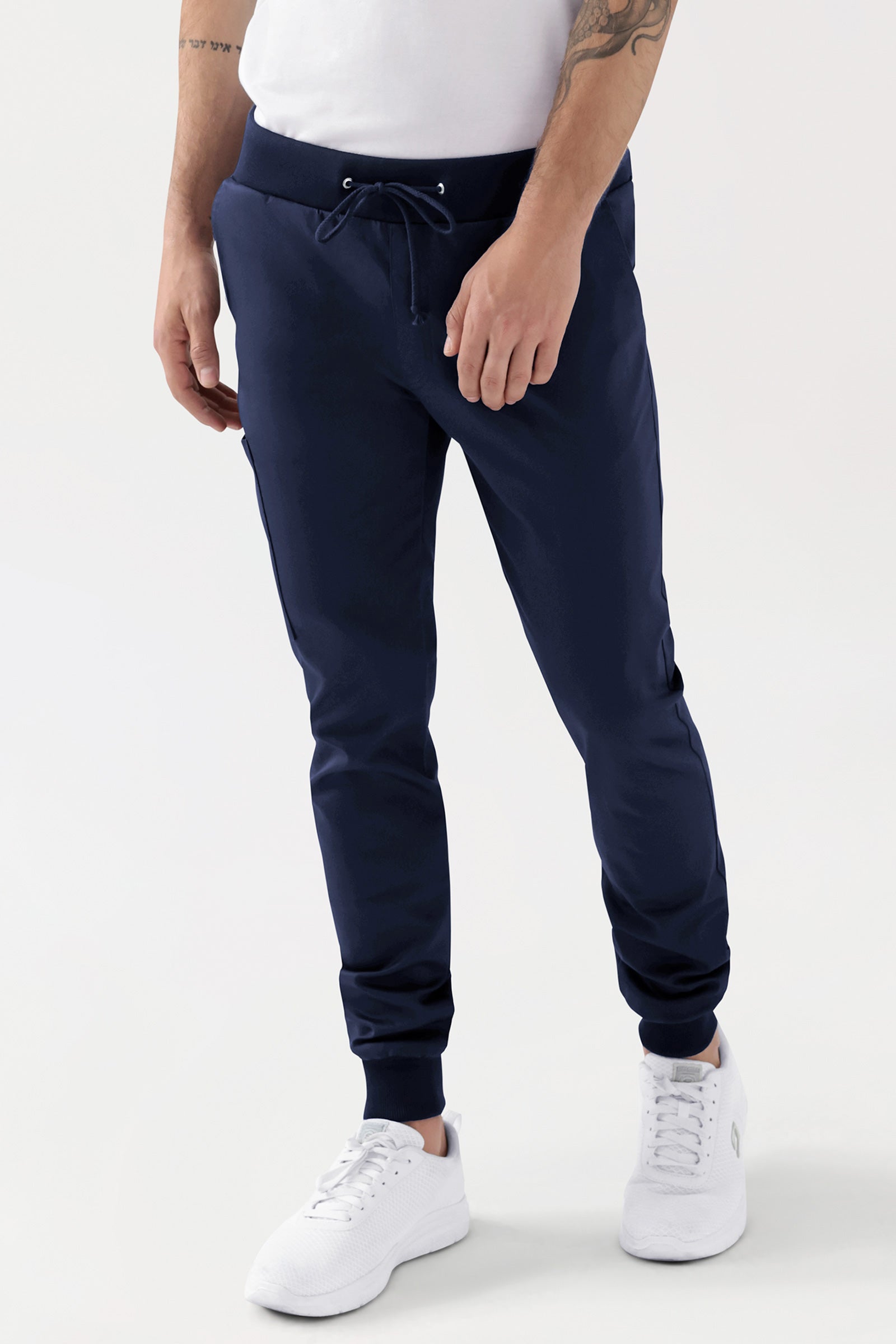 COMFY FLEX Hose Herren - Jogpants navy, Vue de face 