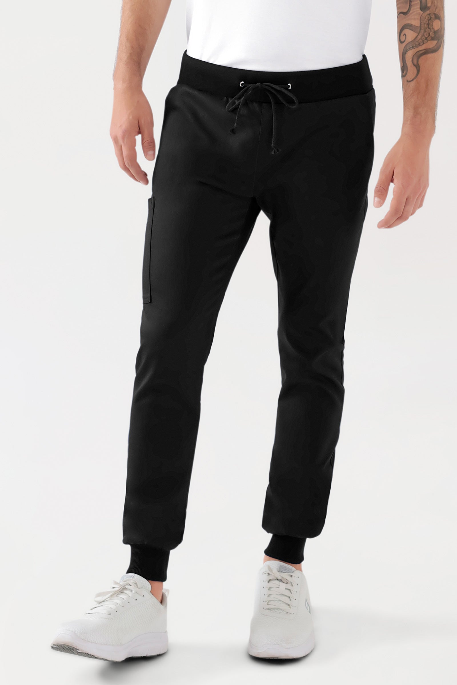 COMFY FLEX Hose Herren - Jogpants schwarz, Vue de face 