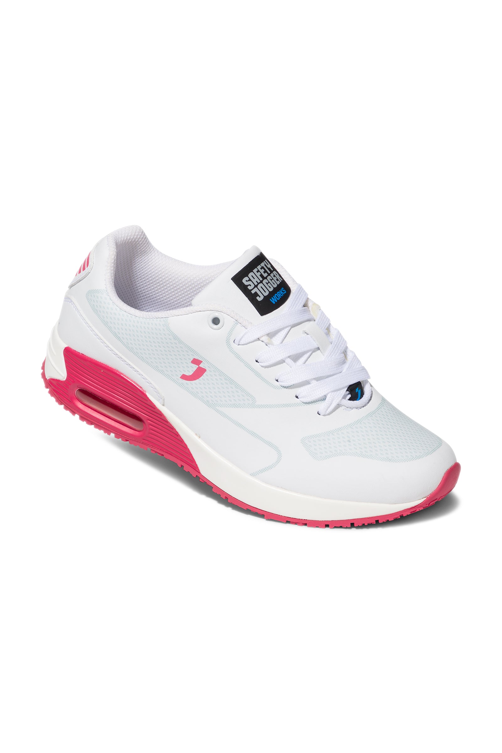 Damen Berufsschuh weiss/lipstick