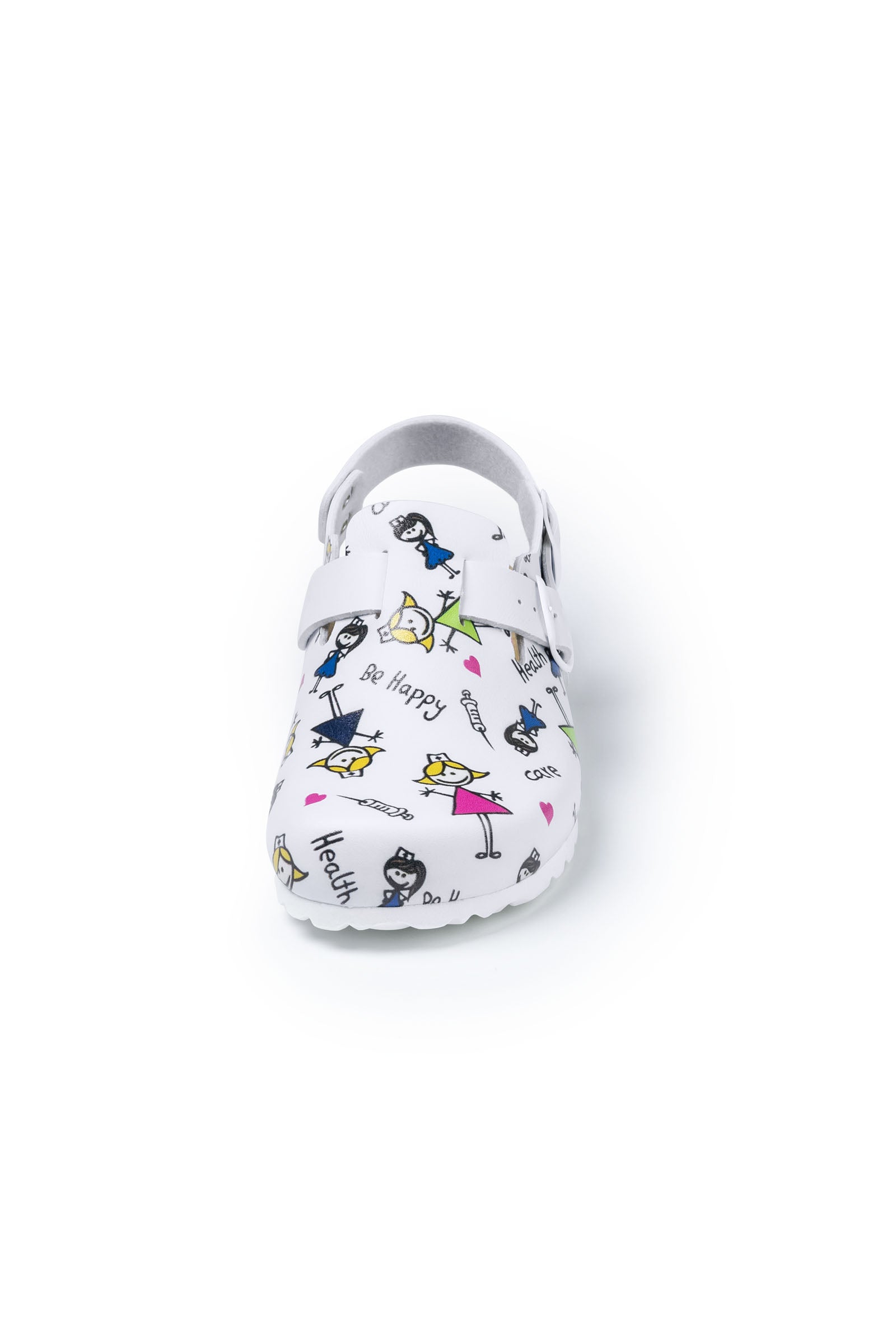 Damen Clog - Korkfussbett - bunt