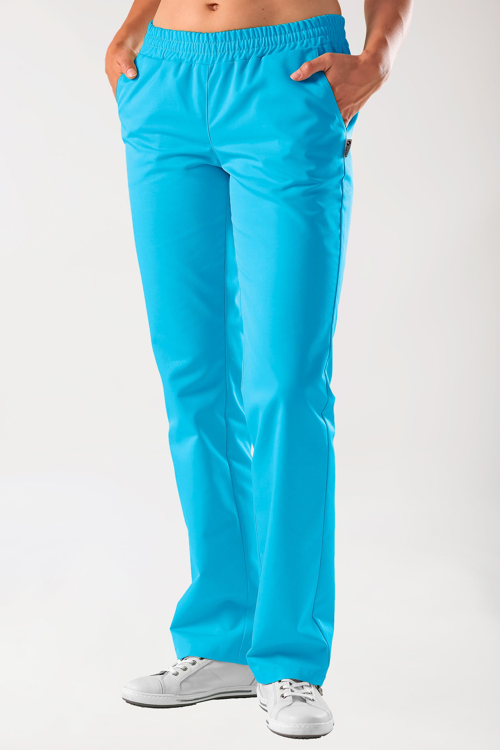 JUST STRONG Hose Damen - Gummibund türkis