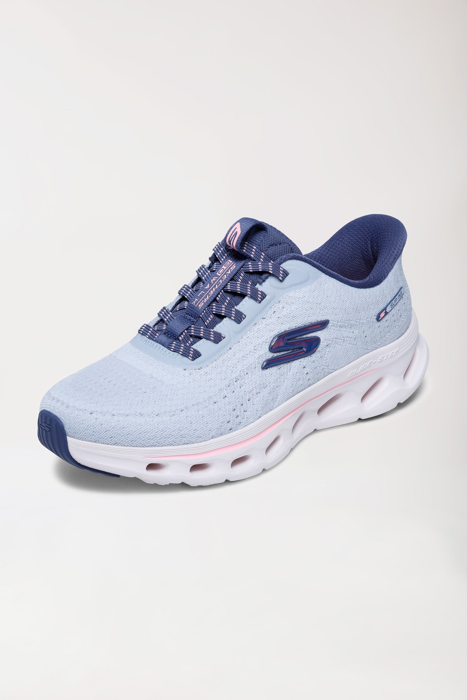Damen Sneaker hellblau, Vue de face 