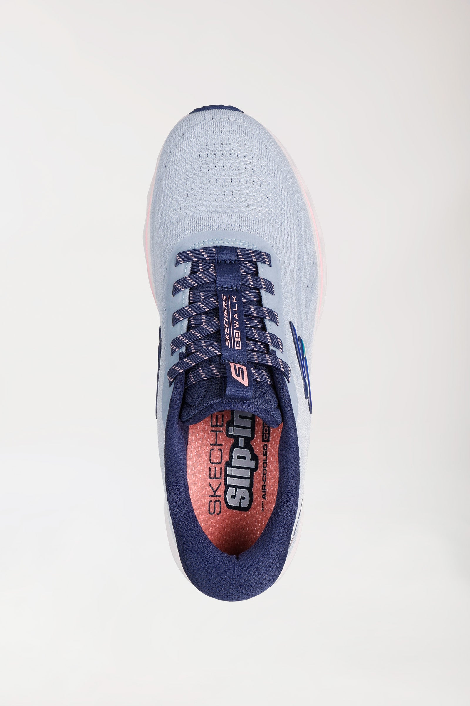 Damen Sneaker hellblau, Vue de face 