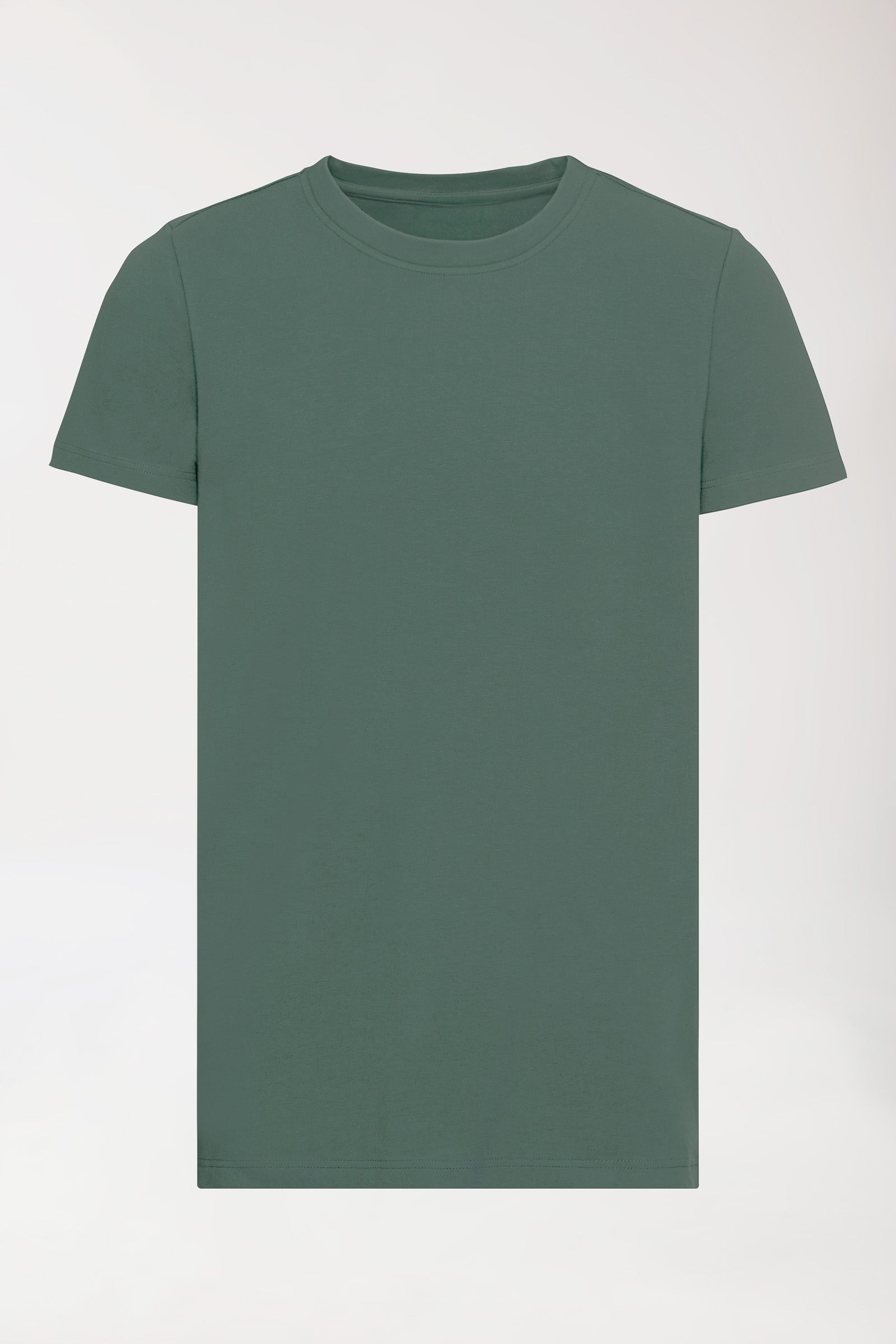 CORE Shirt Herren - Rundhalsausschnitt dunkelgrün