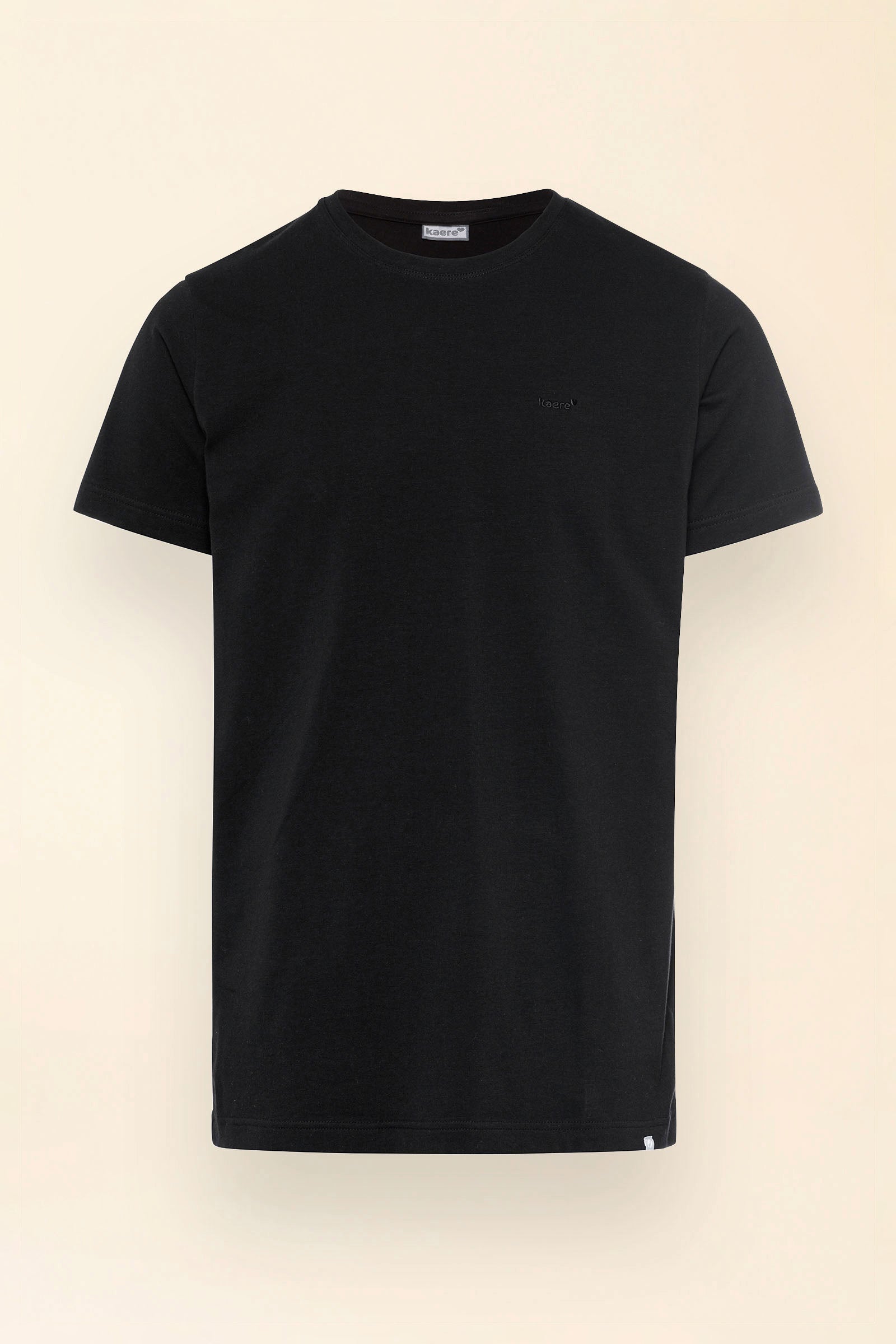 KAERE Shirt Herren - Kurzarm schwarz, Vue de face 