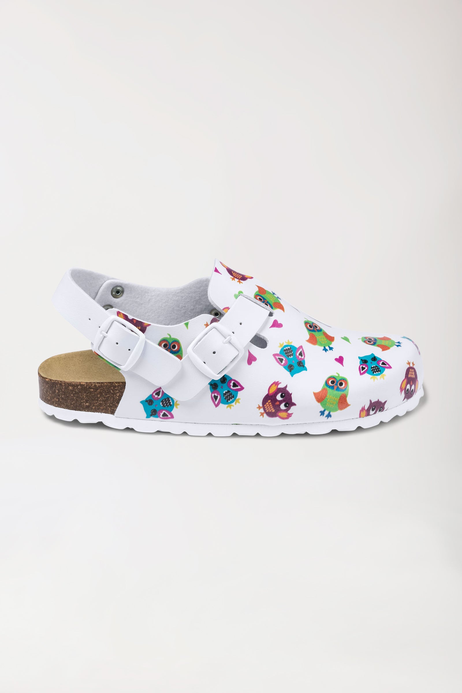 Damen Clog bunt, Vue de face 