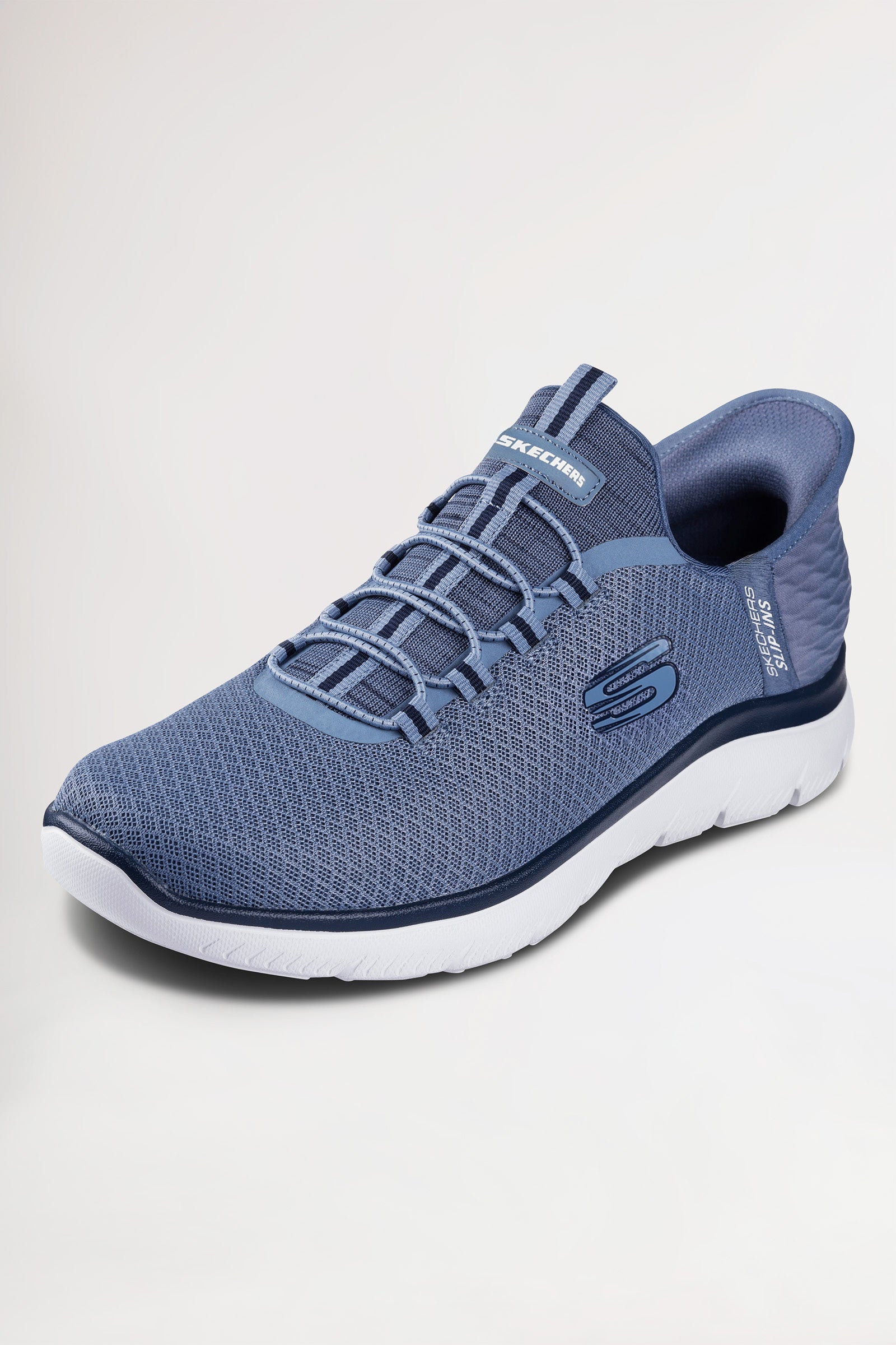 Herren Sneaker-SKECHERS Slip-ins-blau