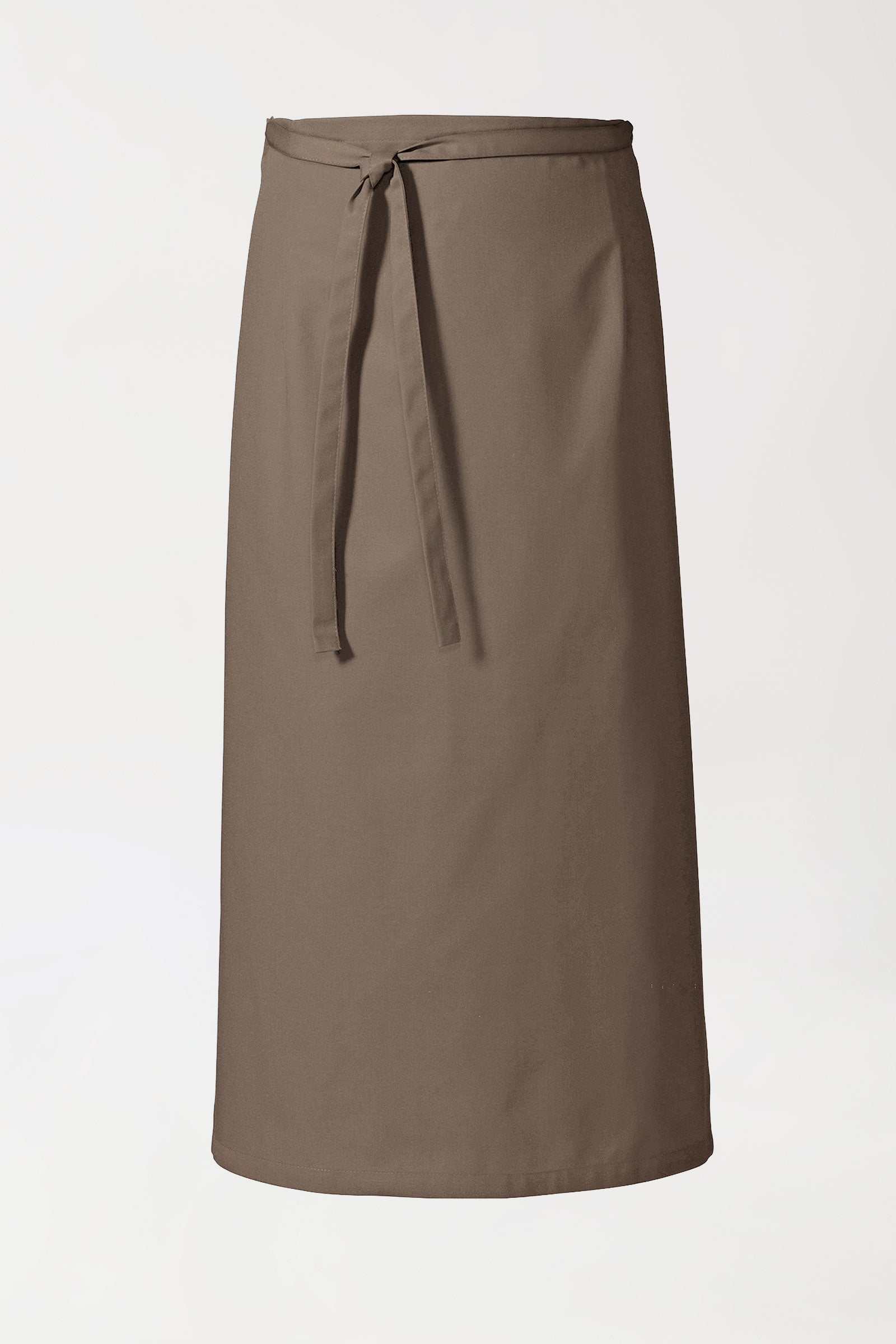 Gastro Bistroschürze Unisex - Einheitsgrösse taupe, Vue de face 