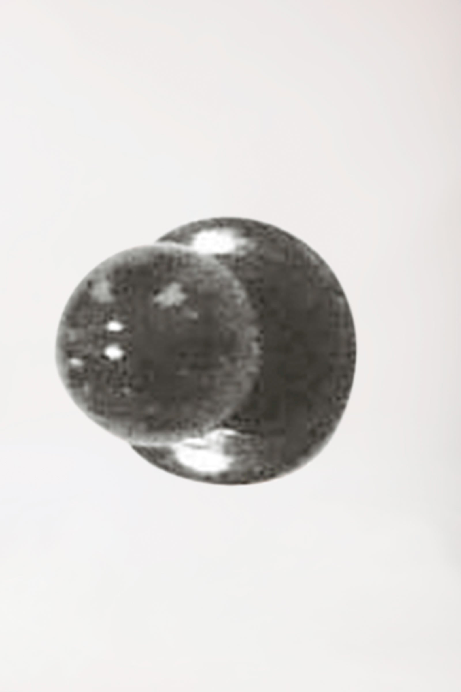 Gastro Kugelknöpfe Unisex - 12 Stück grau