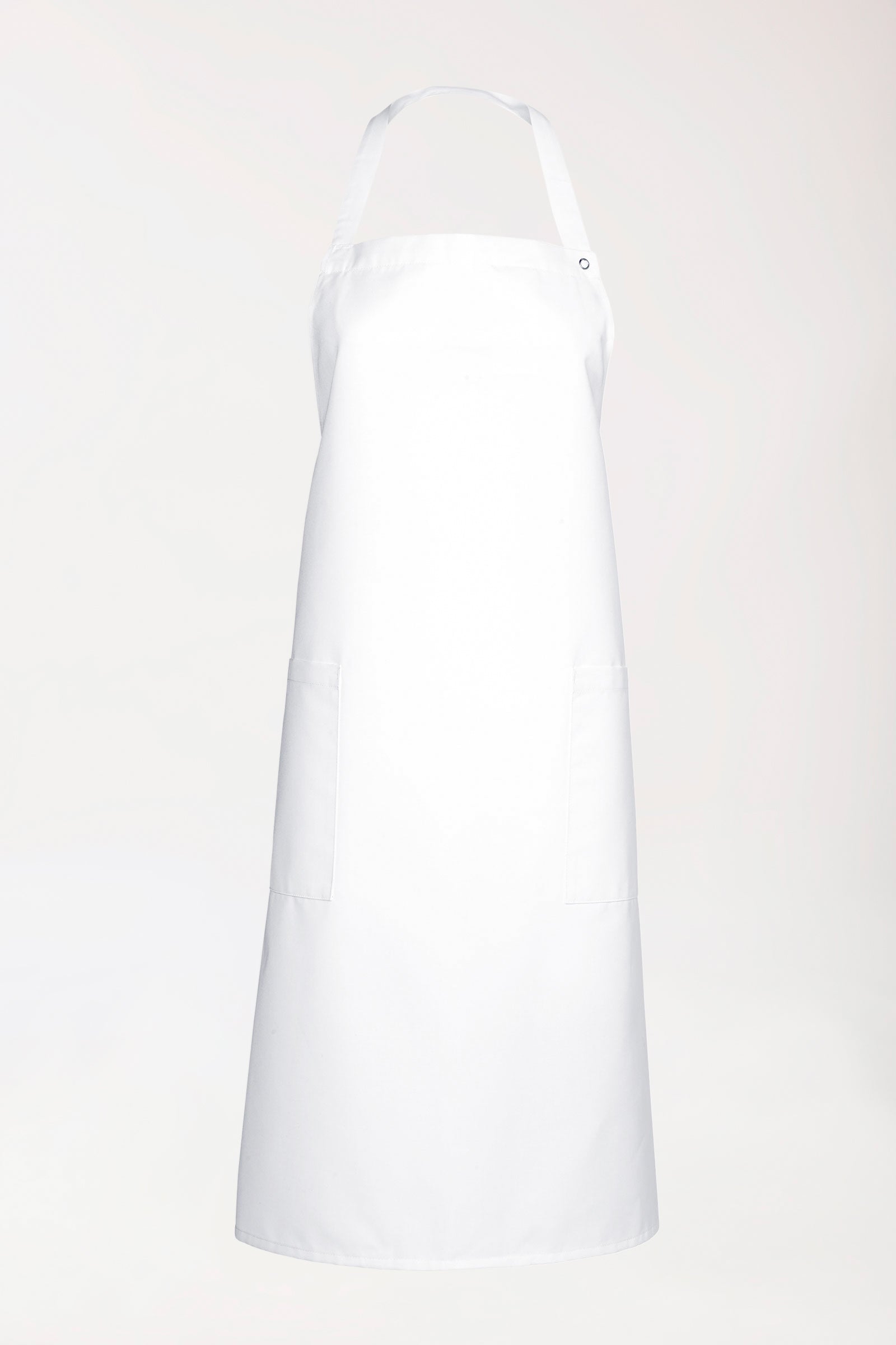 Gastro Latzschürze Unisex - Einheitsgrösse weiss