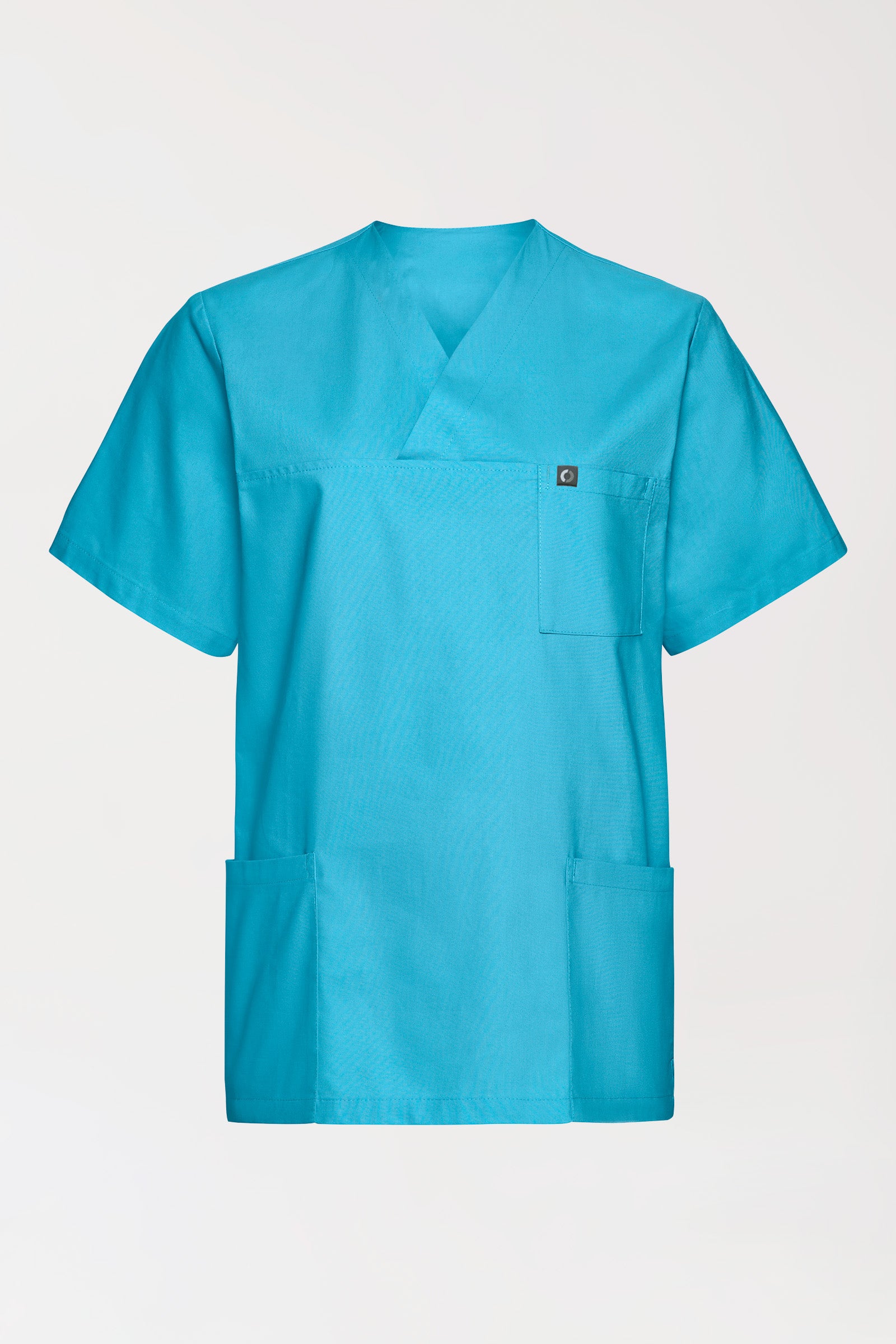 Baumwolle Schlupfkasack Unisex - Doppelpack türkis, Vue de face 