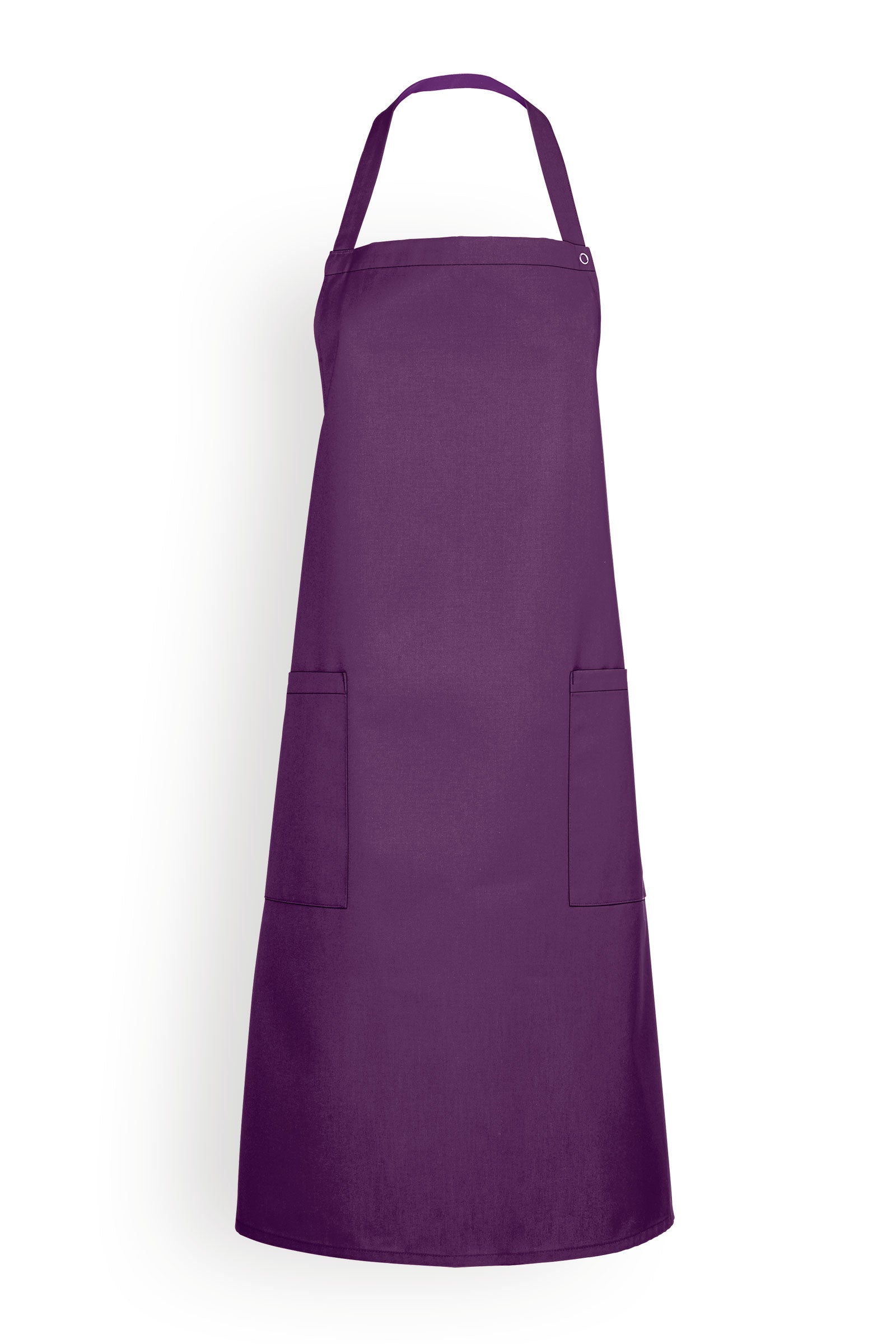 Gastro Latzschürze Unisex - Einheitsgrösse pflaume