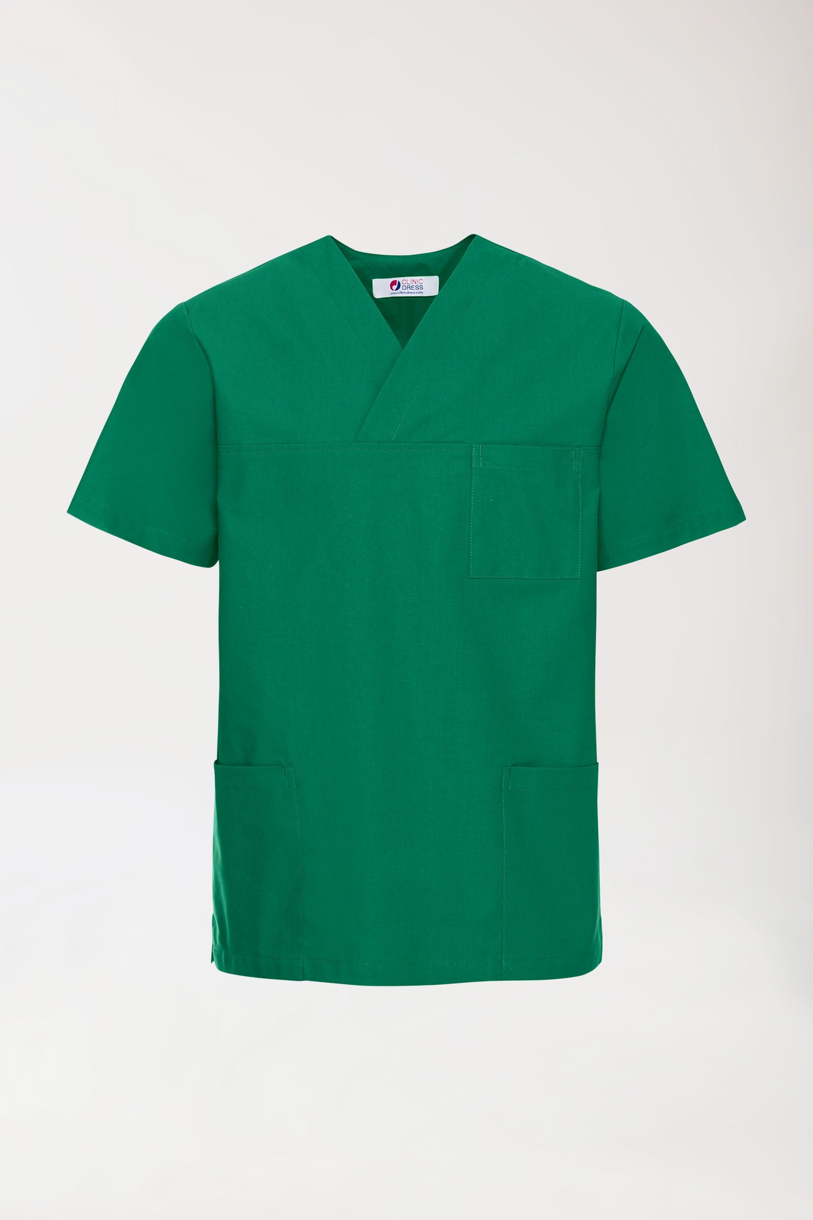 Baumwolle Schlupfkasack Unisex - Doppelpack grün, Vue de face 