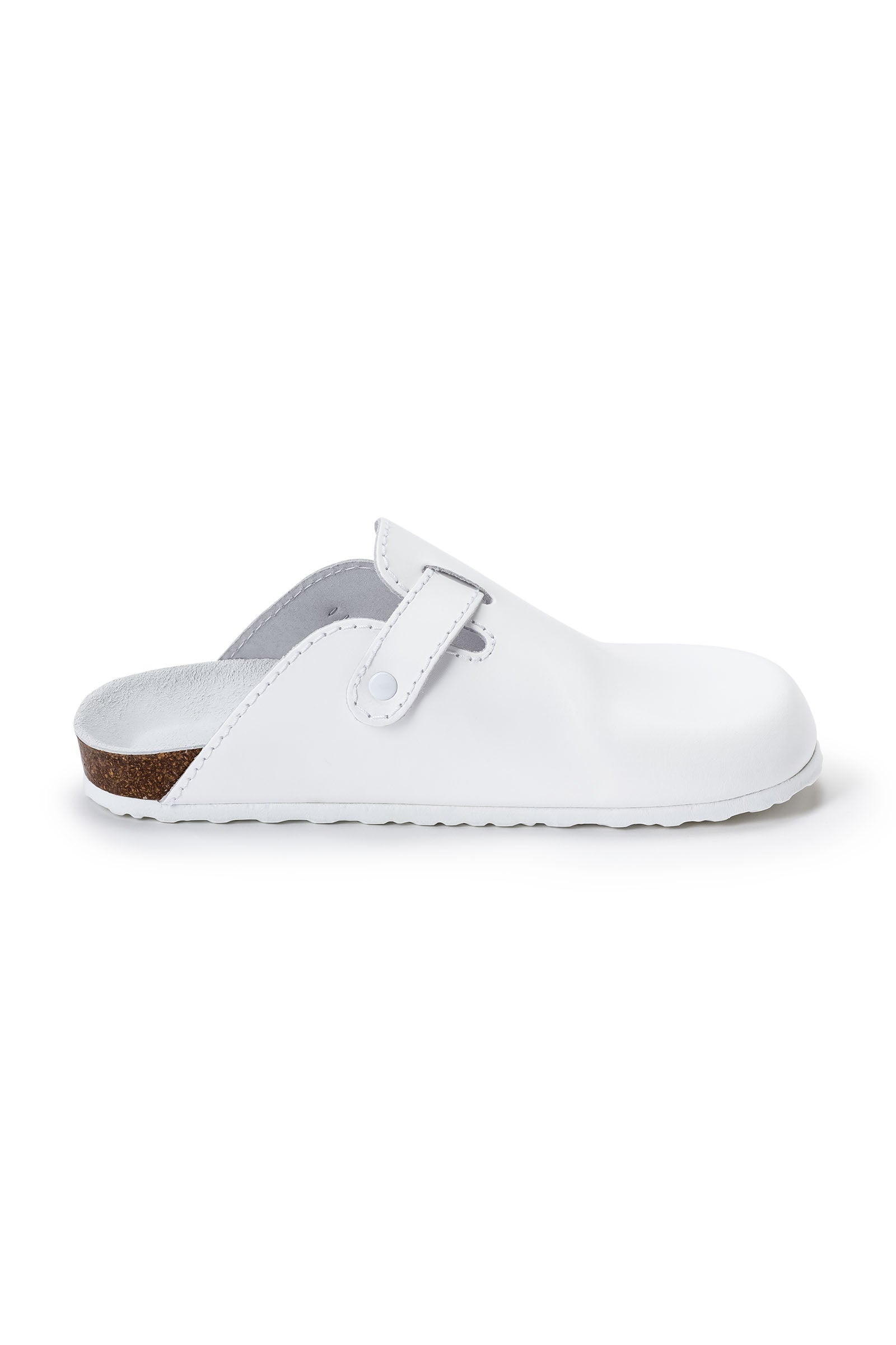 Unisex Clog weiss, Vue de face 