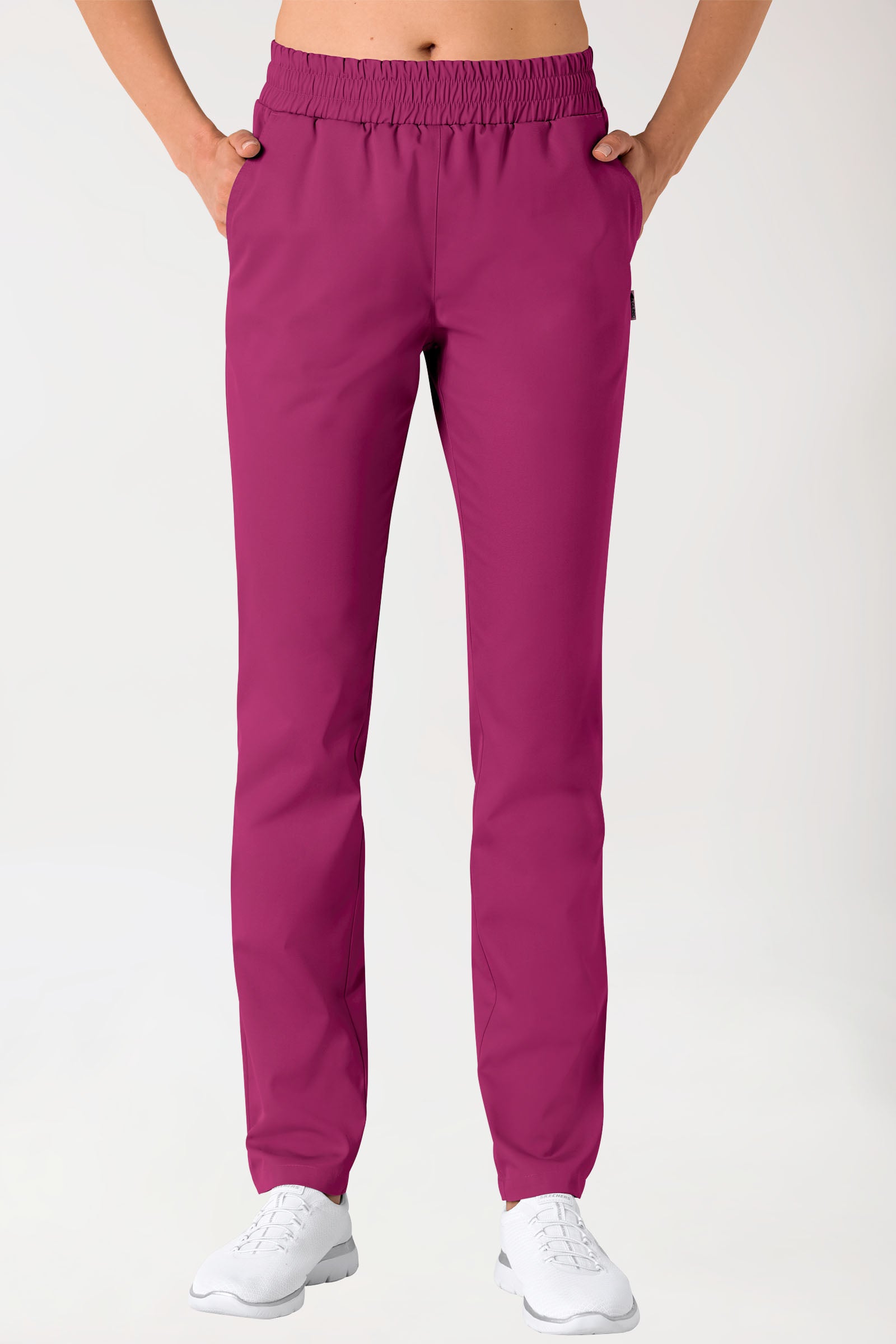 CORE Hose Unisex - hoher Bund berry, Vue de face 