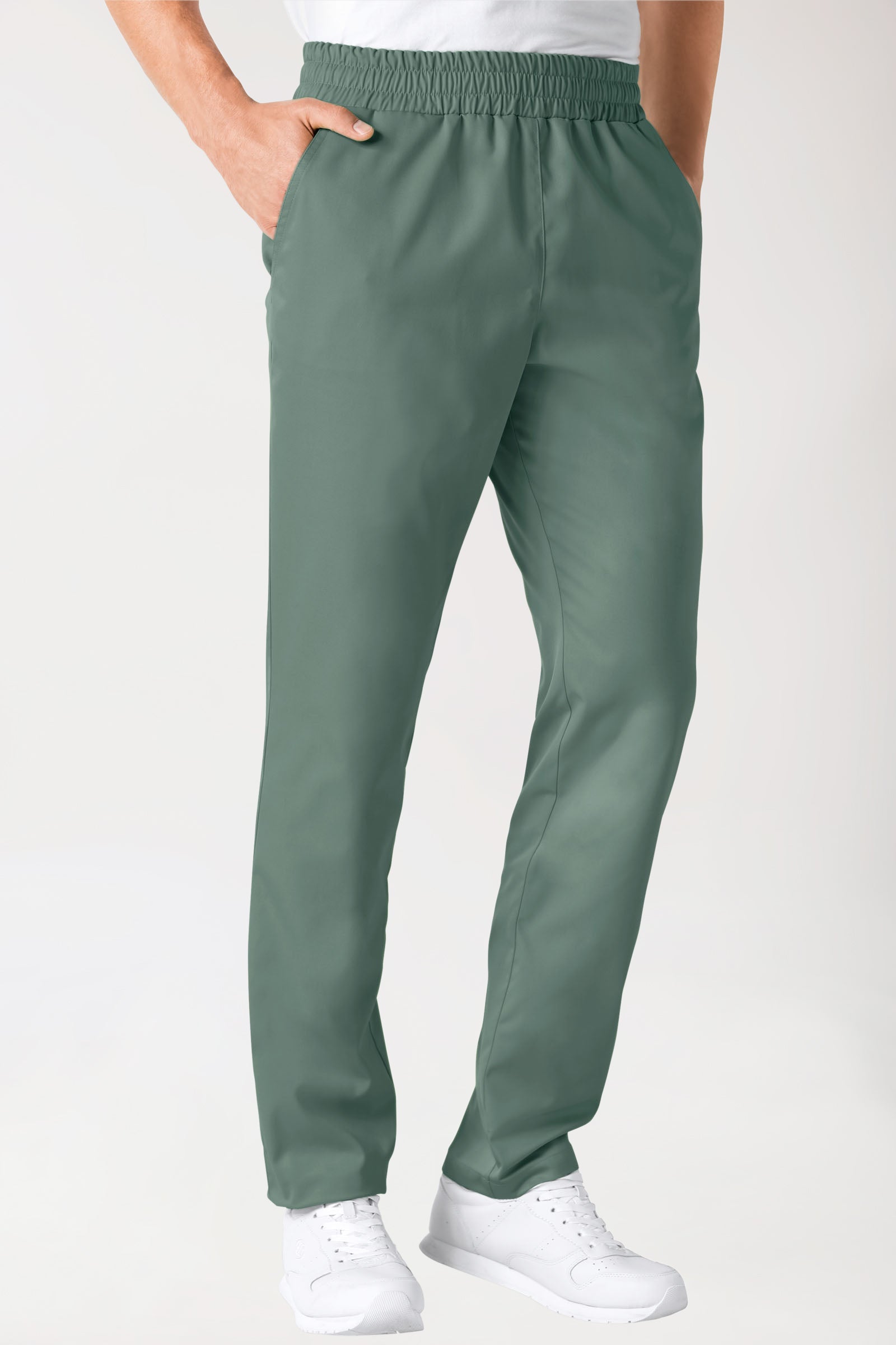 CORE Hose Unisex - hoher Bund dunkelgrün, Vue de face 