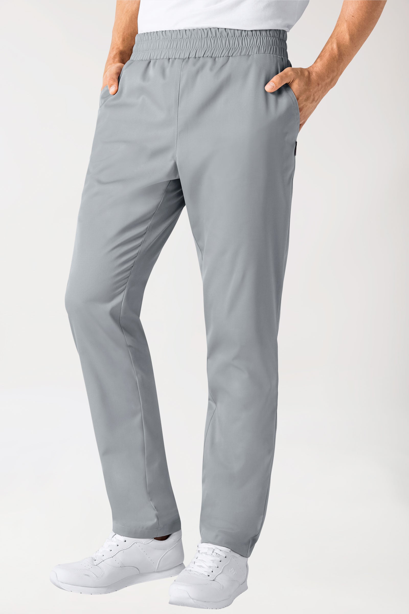 CORE Hose Unisex - hoher Bund grau, Vue de face 