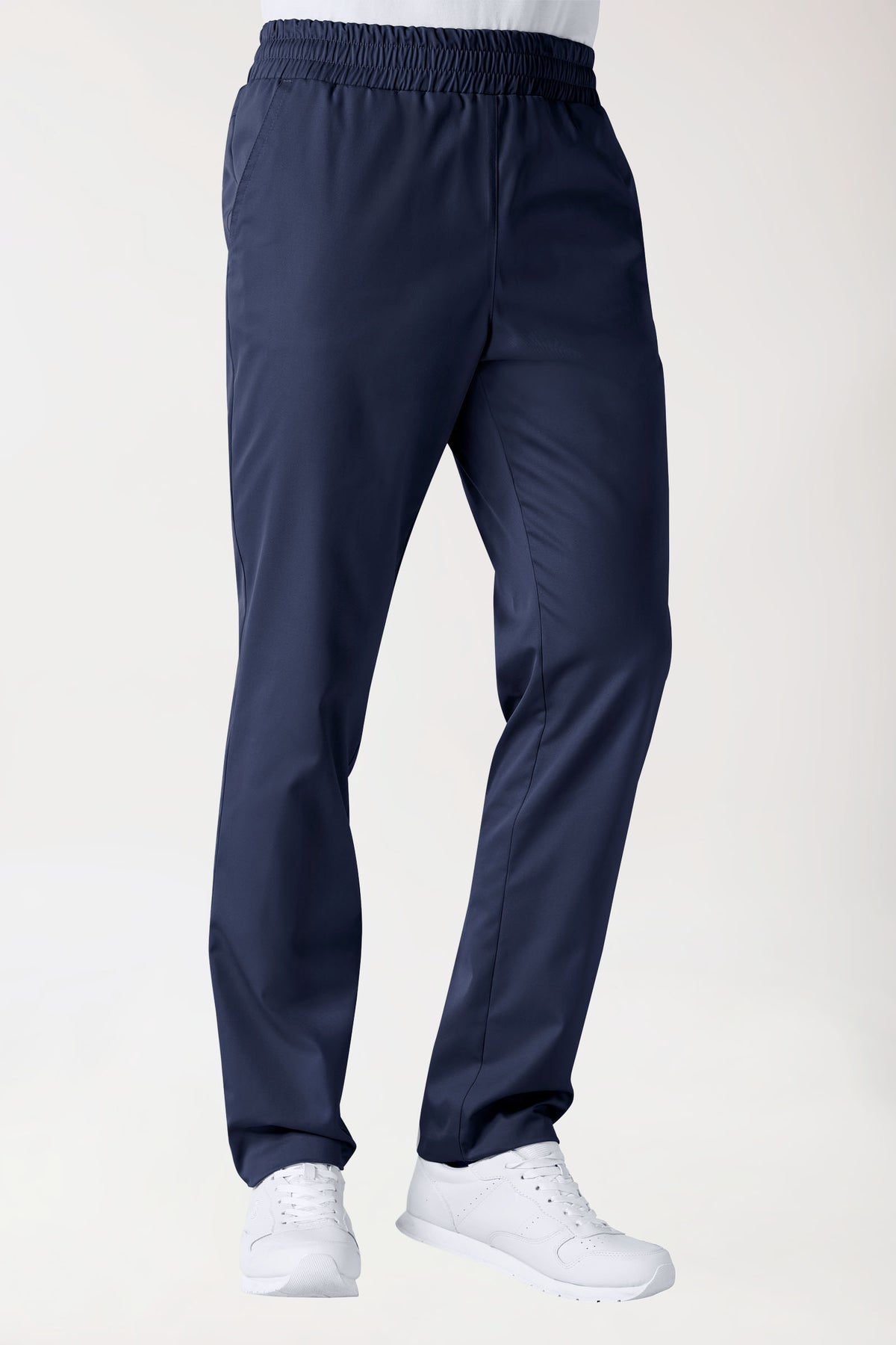 Hose Unisex - hoher Bund navy, Vue de face 