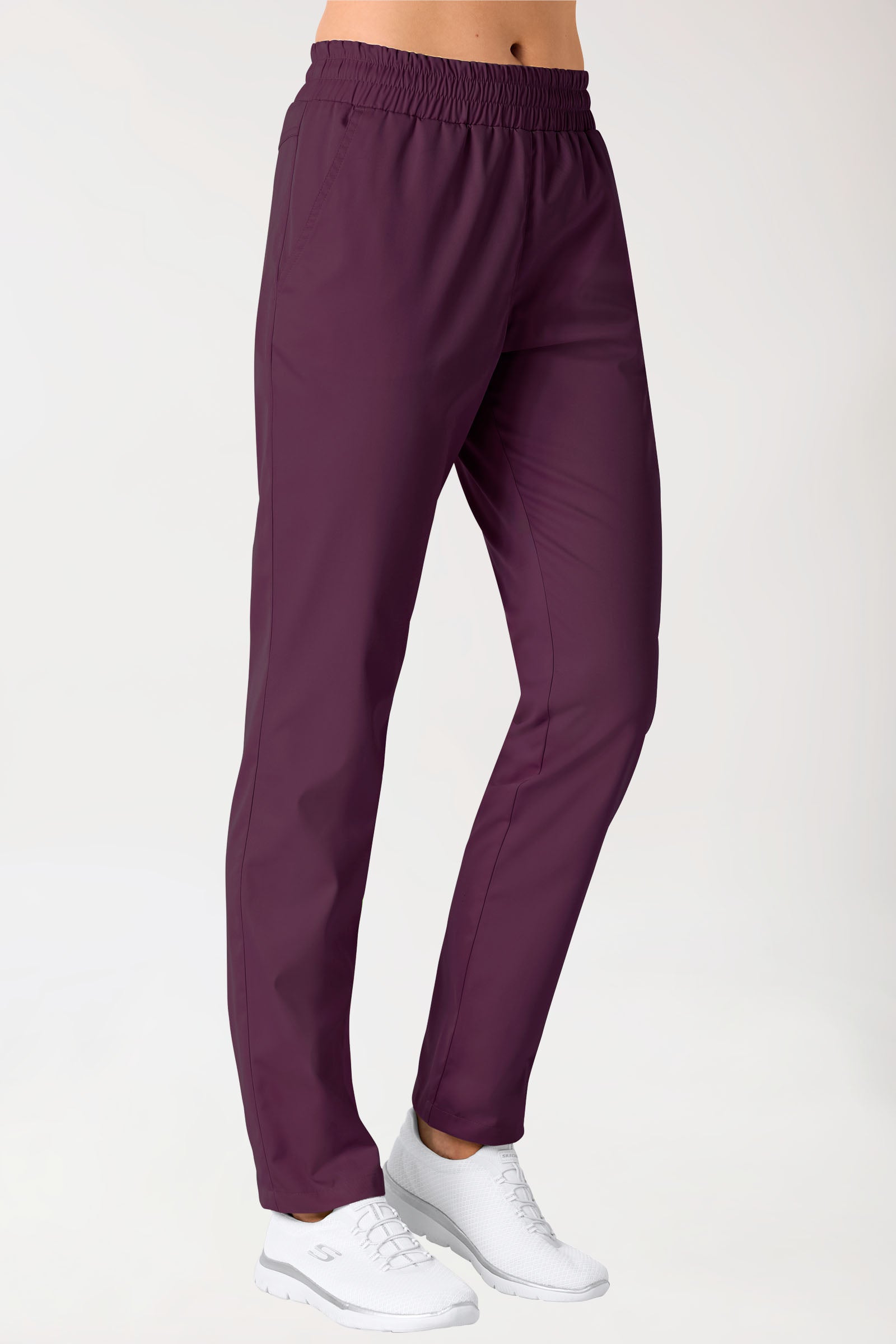 CORE Hose Unisex - hoher Bund pflaume