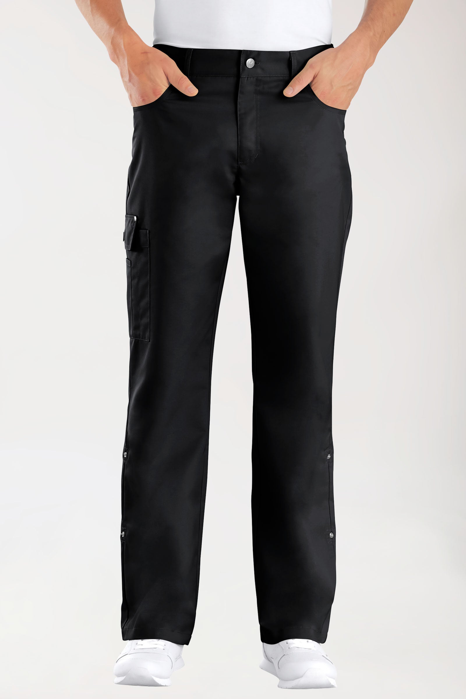 JUST STRONG Hose Unisex - Teilgummibund schwarz, Vue de face 