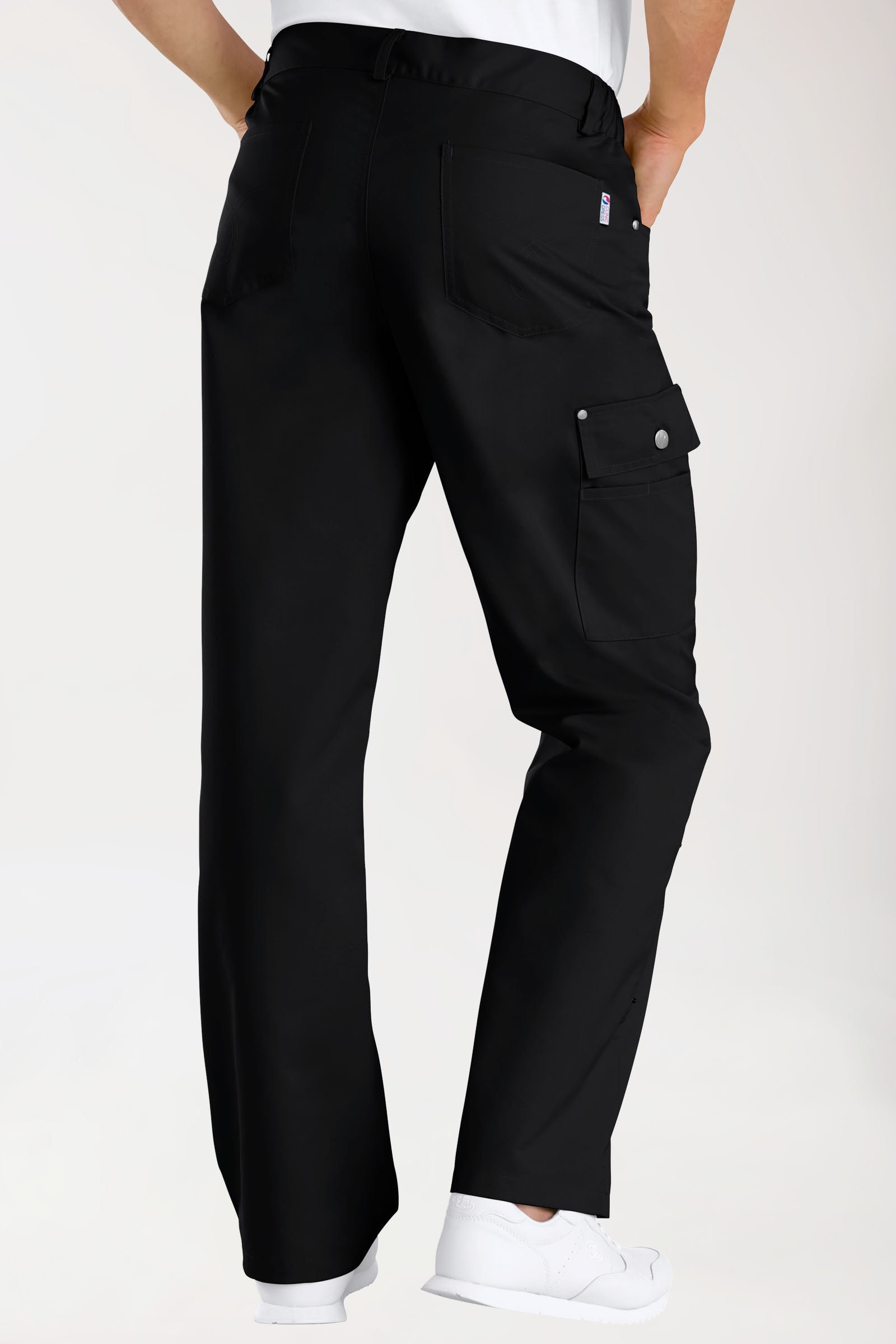 JUST STRONG Hose Unisex - Teilgummibund schwarz, Vue de face 