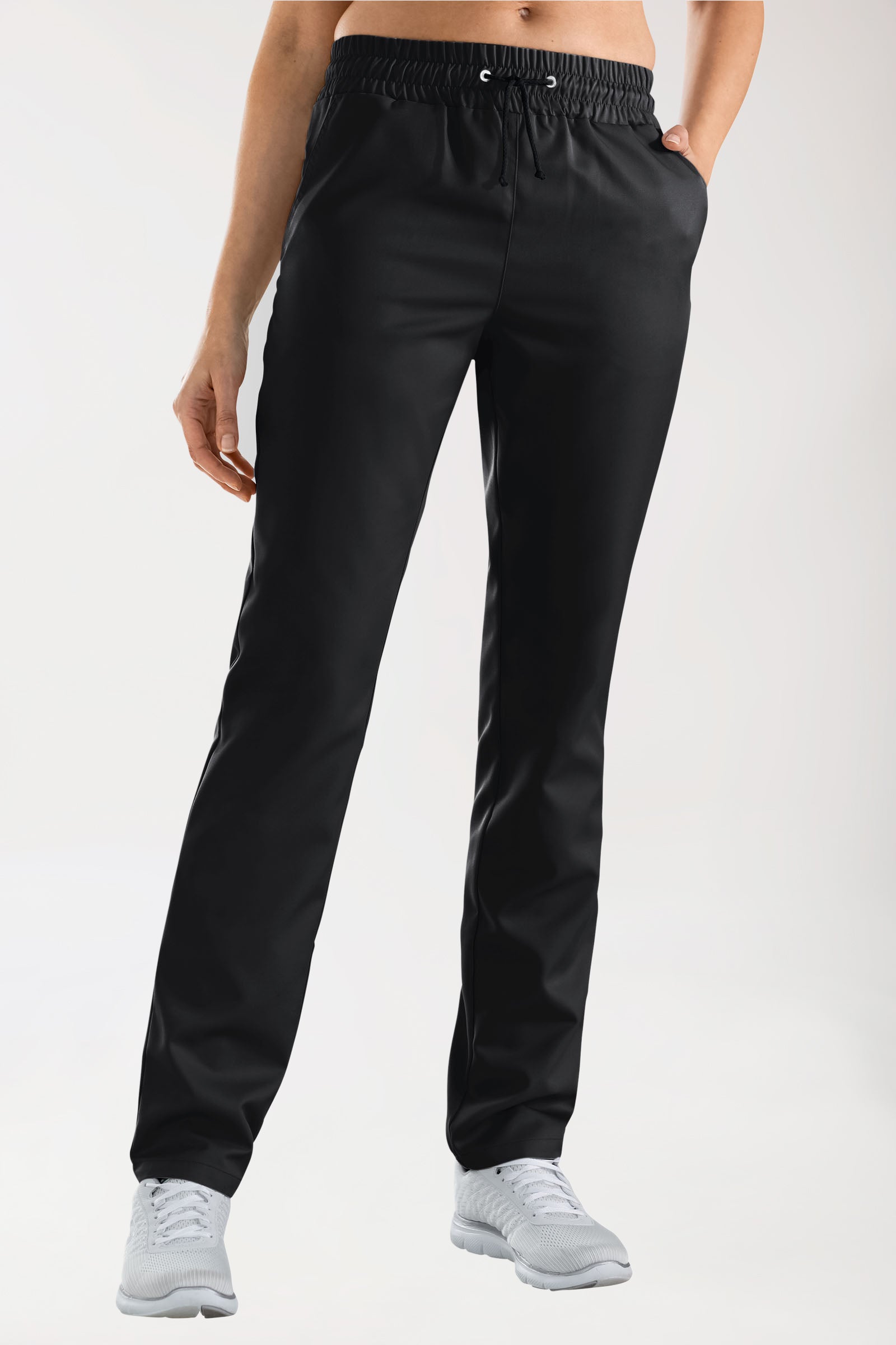 GREEN Hose Unisex - Gummibund schwarz, Vorderansicht 