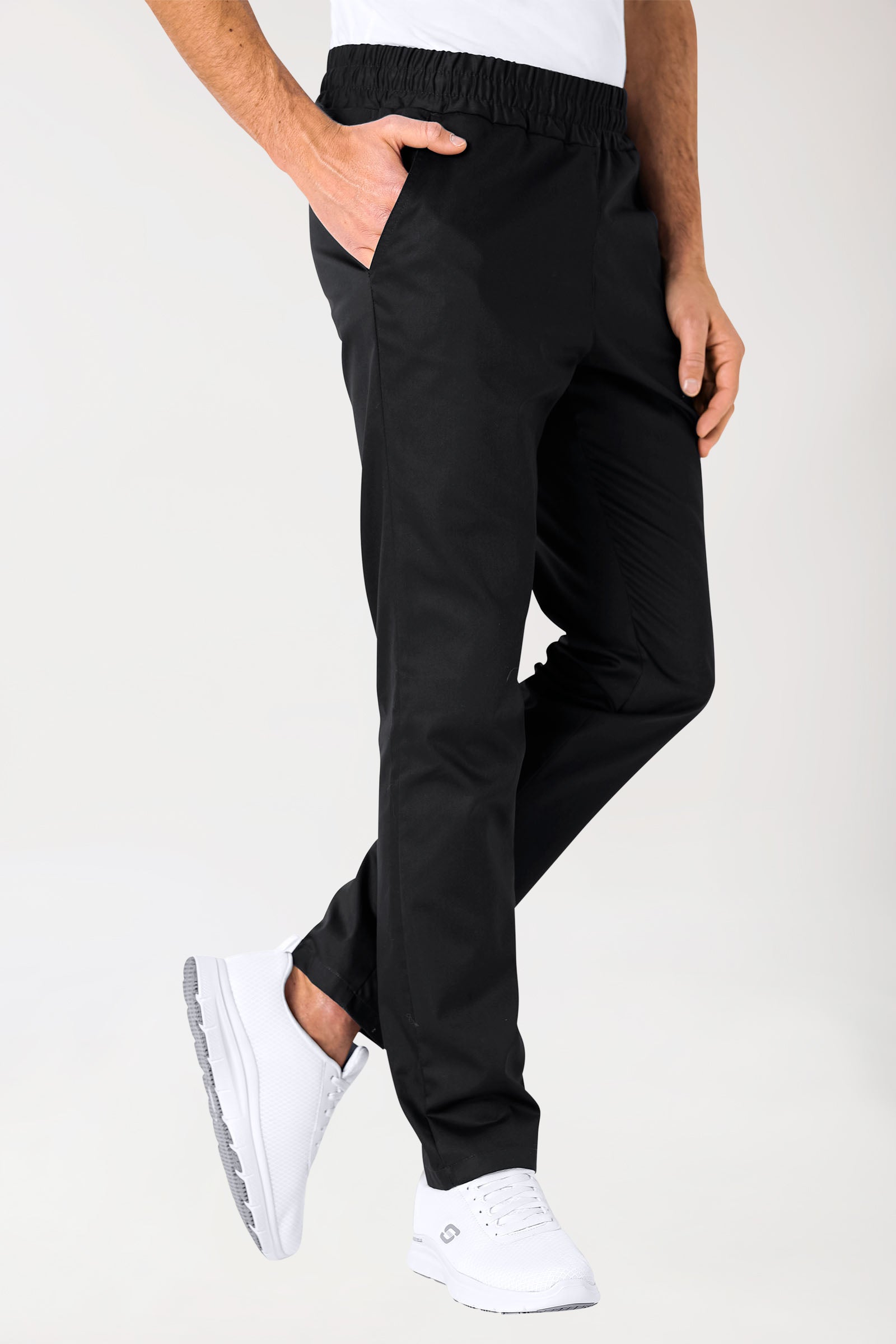 CORE Hose Unisex - hoher Bund schwarz, Vue de face 