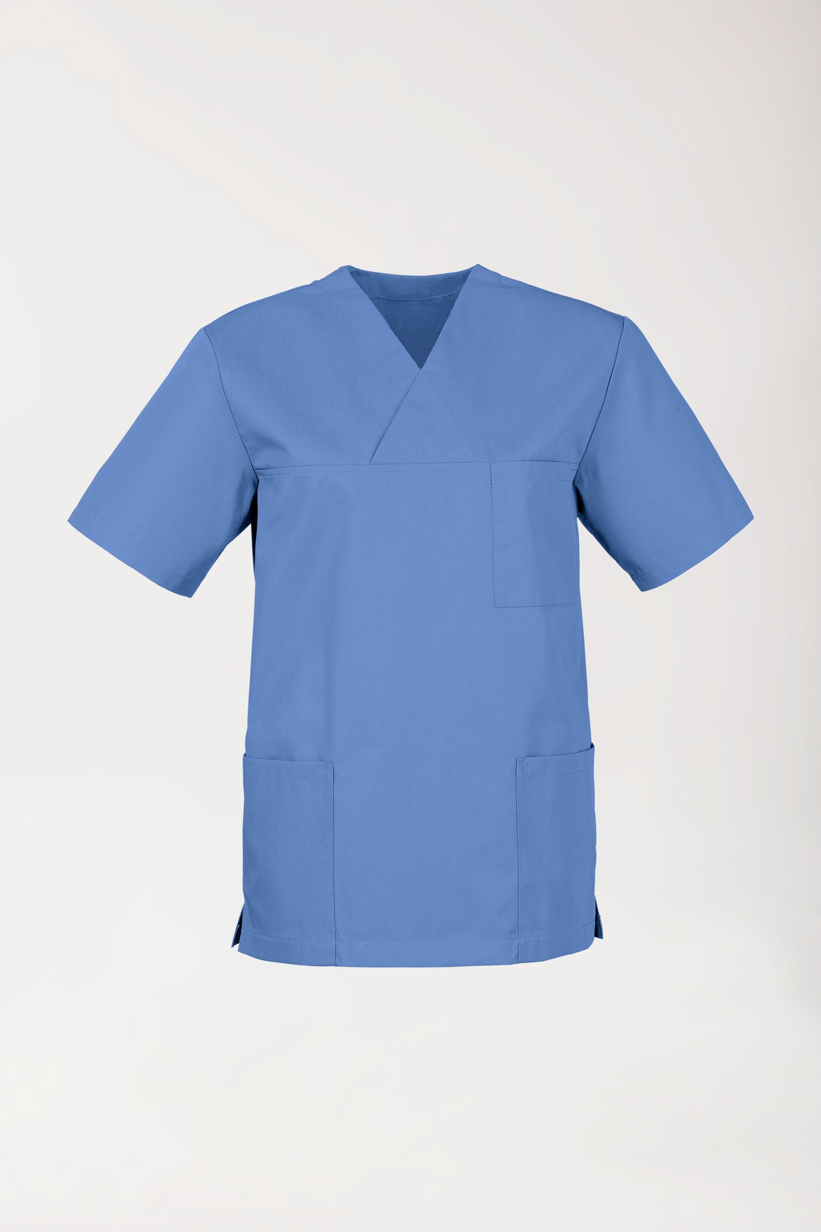 JUST STRONG Schlupfkasack Unisex - V-Ausschnitt petrolblau