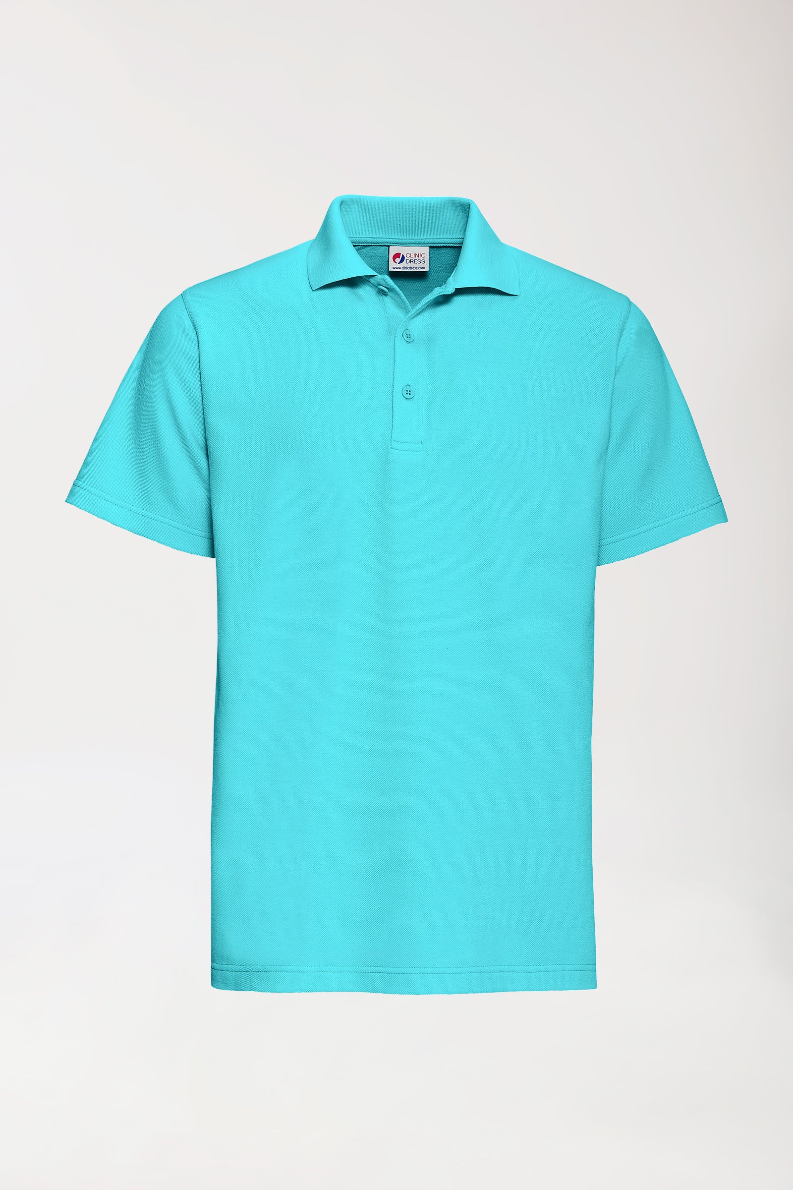 CORE Shirt Unisex - Polokragen curacau, Vue de face 