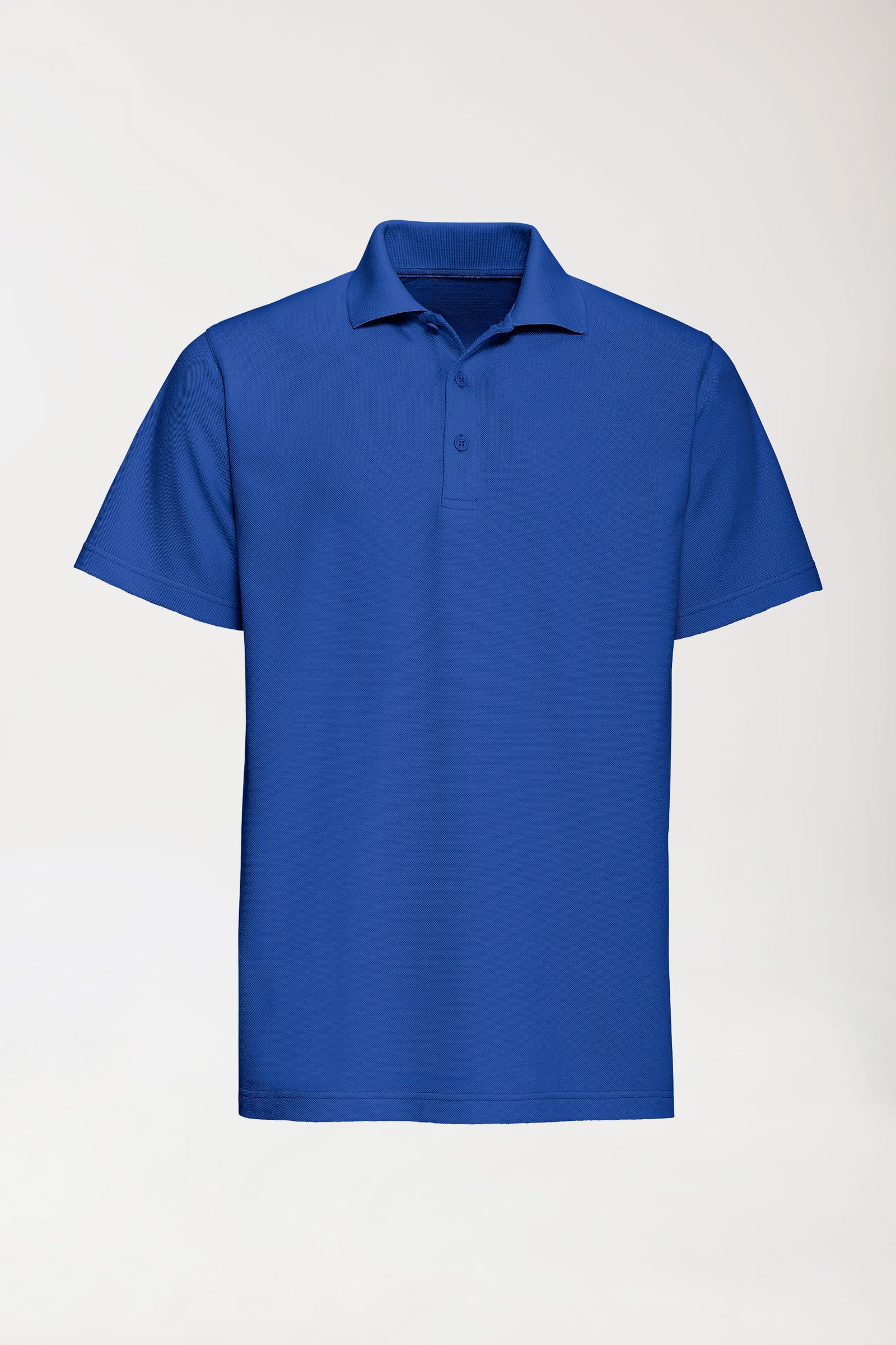 CORE Shirt Unisex - Polokragen königsblau, Vorderansicht 