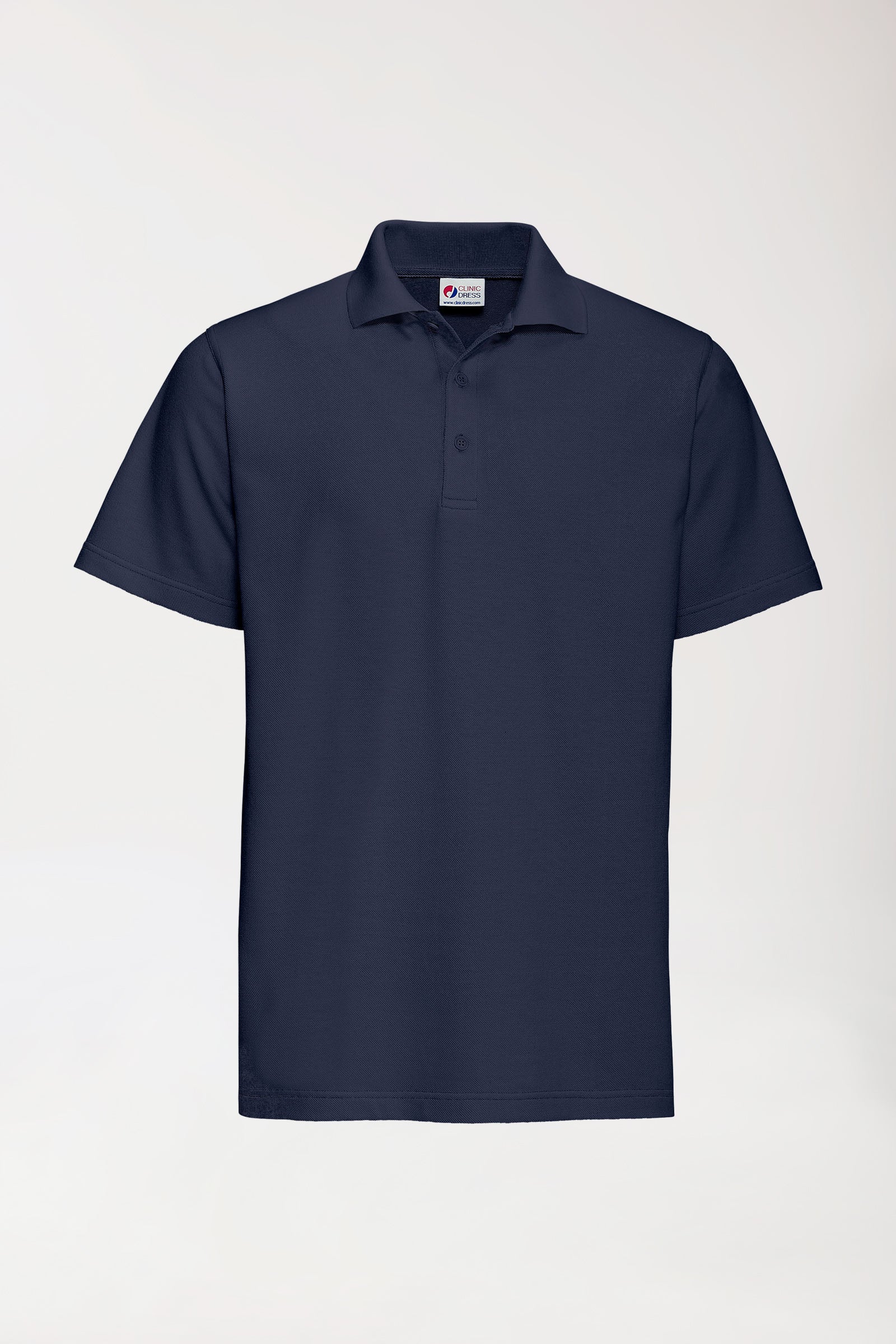 CORE Shirt Unisex - Polokragen navy, Vorderansicht 