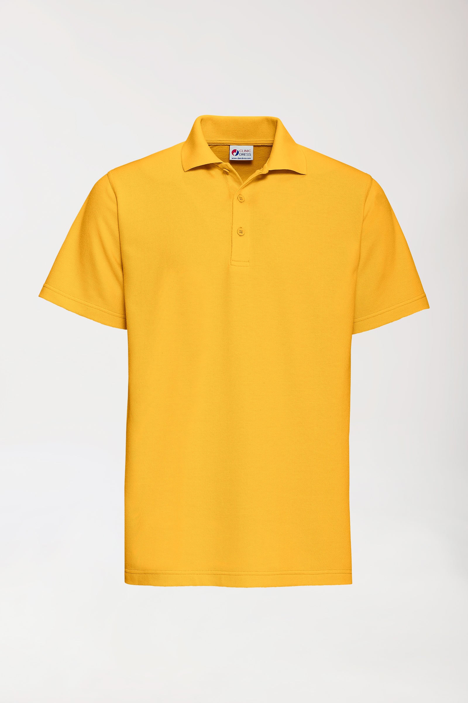 CORE Shirt Unisex - Polokragen sonnengelb, Vue de face 