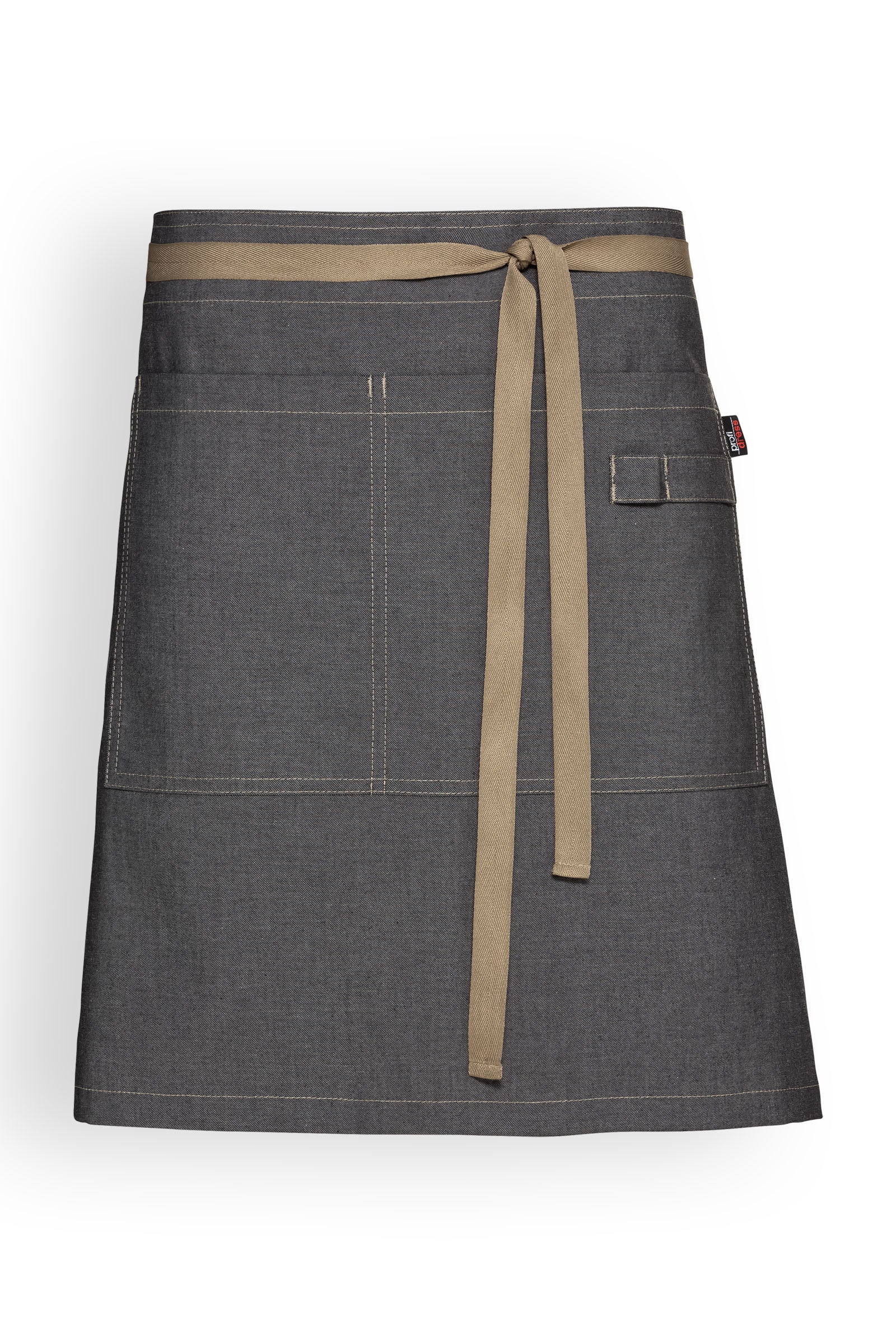 Vorbinder Metallösen Jeansschwarz, Vue de face 